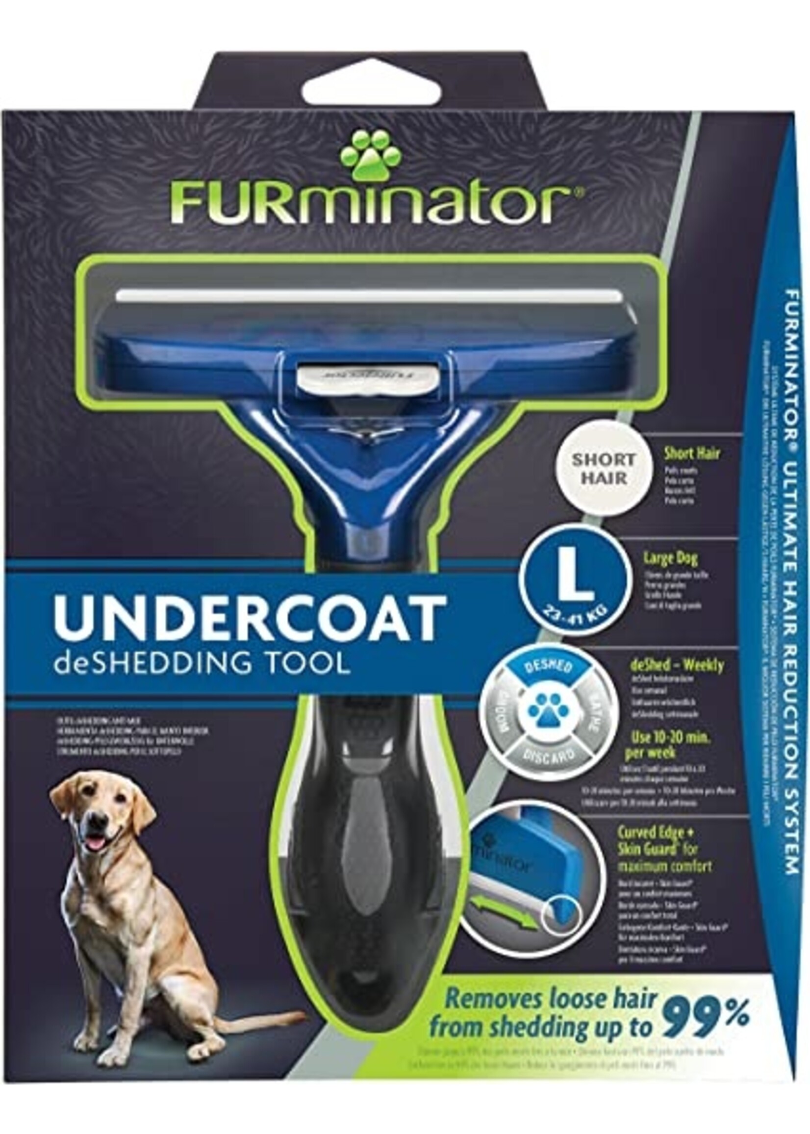 Furminator Furminator Short Hair deShedding Tool Dog