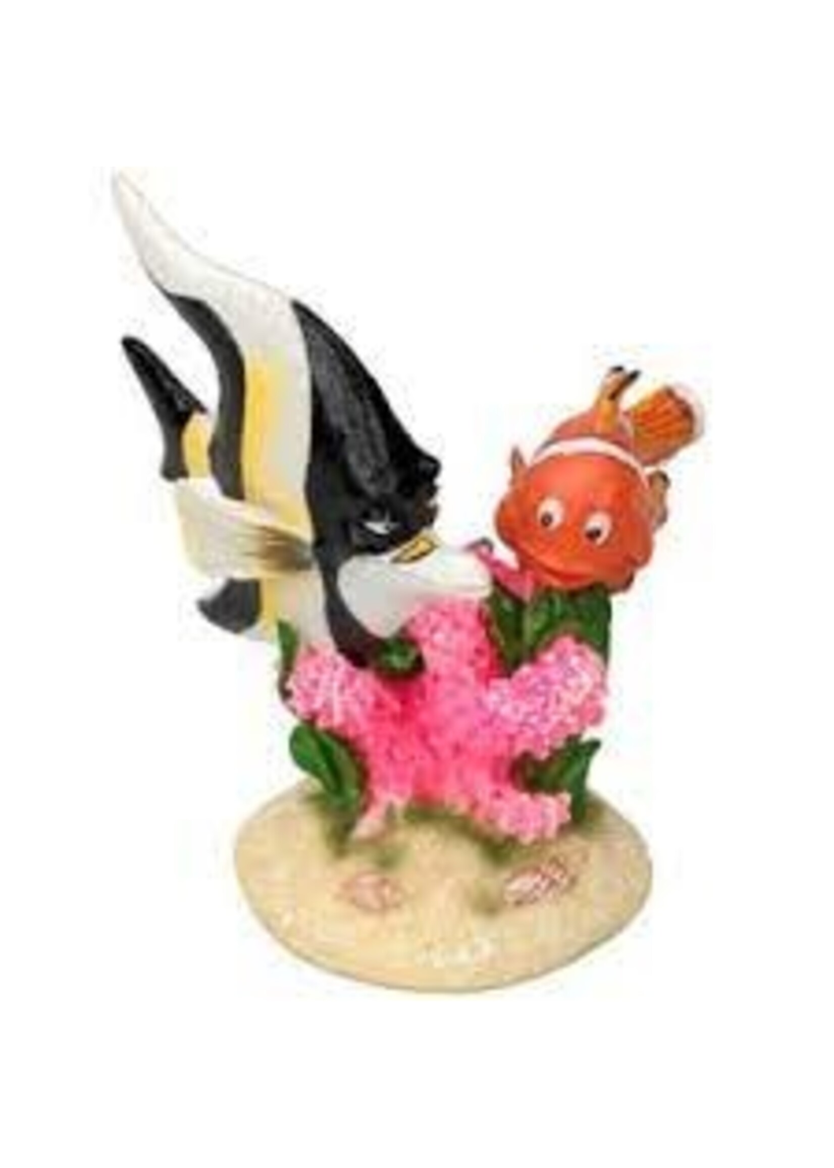 Aqua Della Aqua Della Clown Fish w/ Bannerfish Ornament