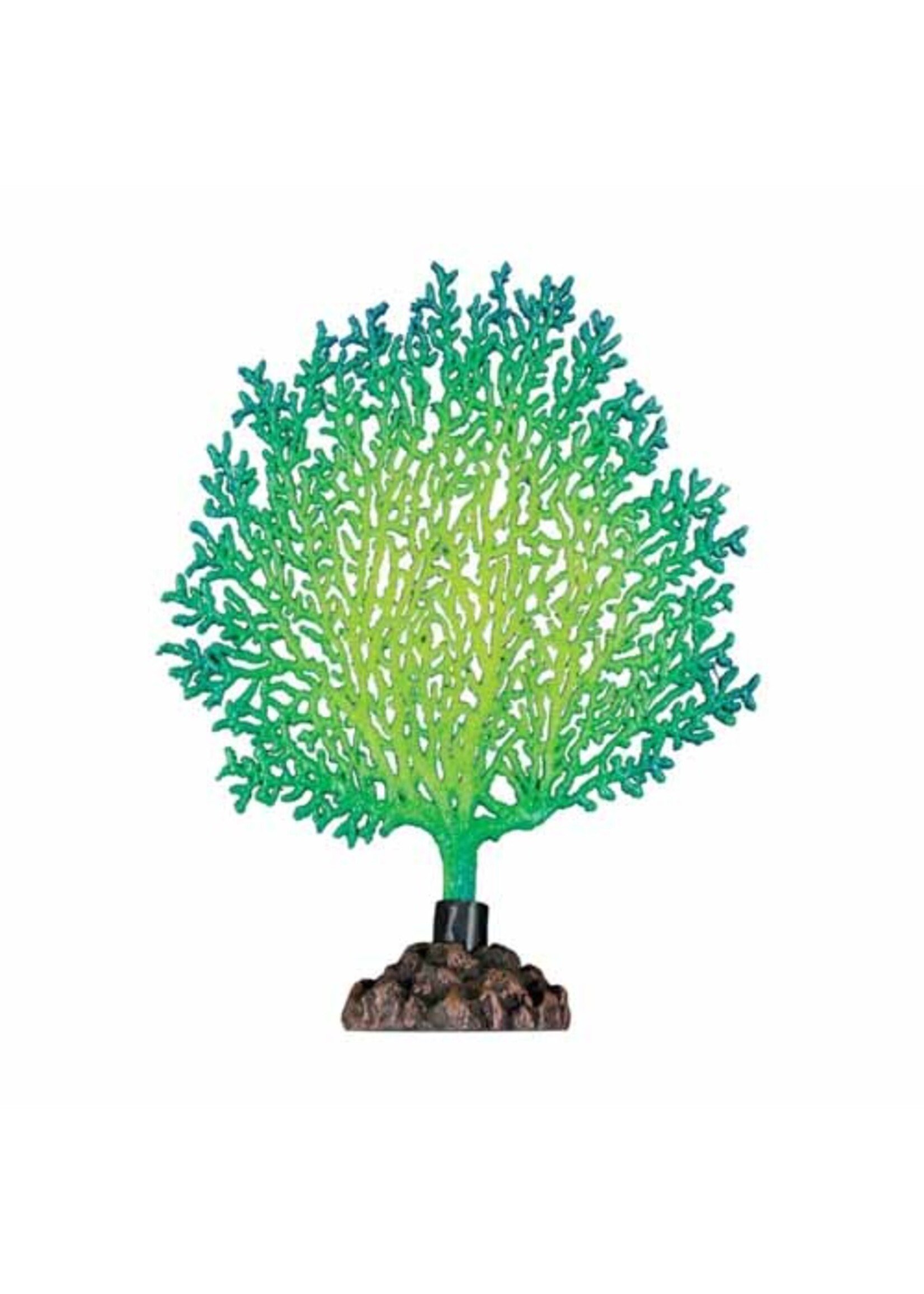 Aquatop Aquatop Silicone Coral Branch Decor Green/Yellow 7 x 6 x 1.5"