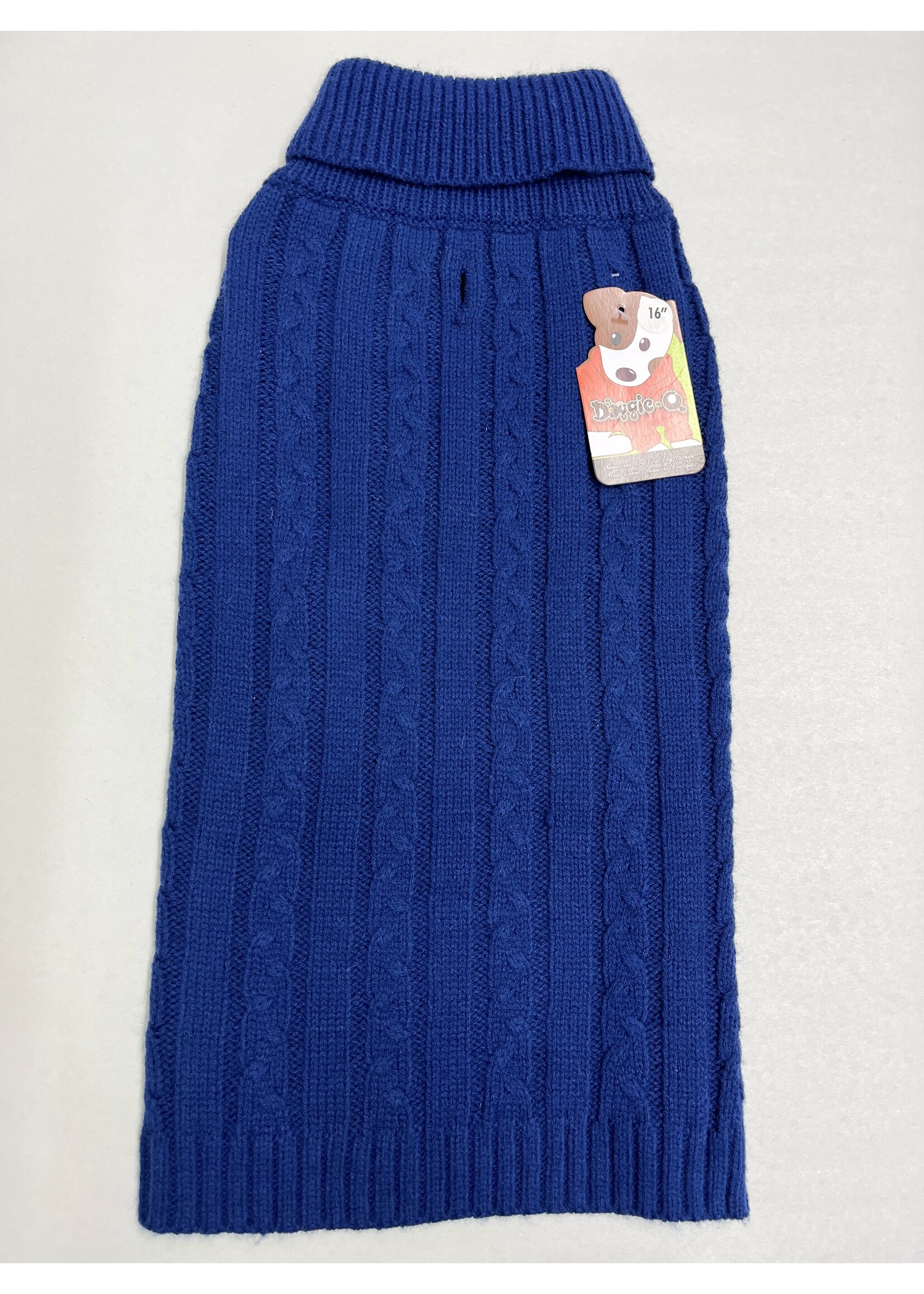 Doggie Q Doggie-Q Cable Knit Sweater