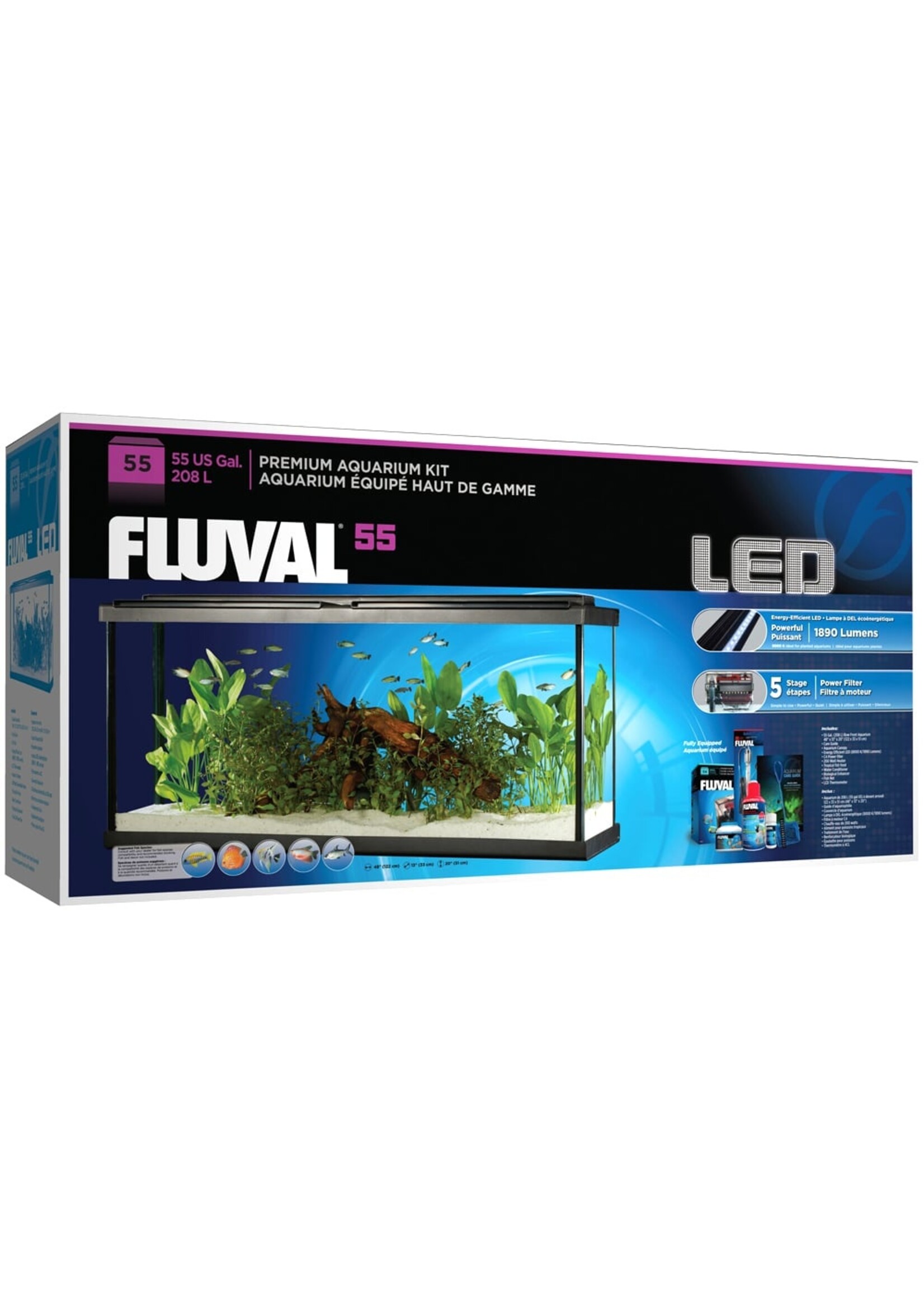Fluval Fluval Premium Aquarium Kit w/LED
