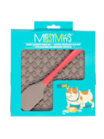 Messy Mutts Messy Mutts Silicone Therapeutic Feeding Mat w/ Spatula