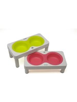 Wetnoz Wetnoz Studio Duo 1cup elevated dining system Kiwi Green