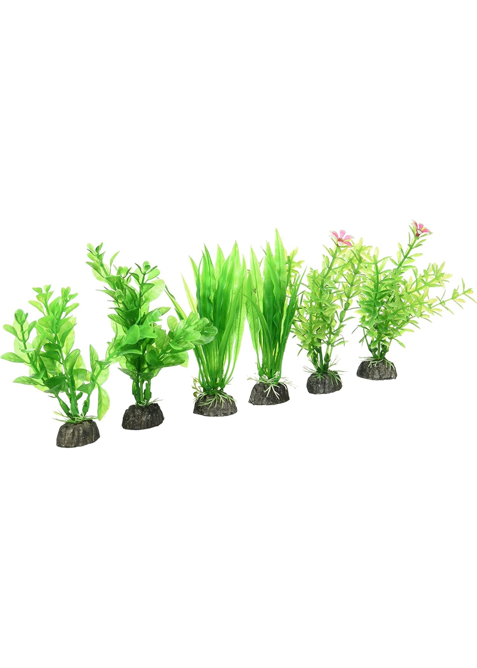Penn Plax Penn Plax Aqua Plants 4in 6pack