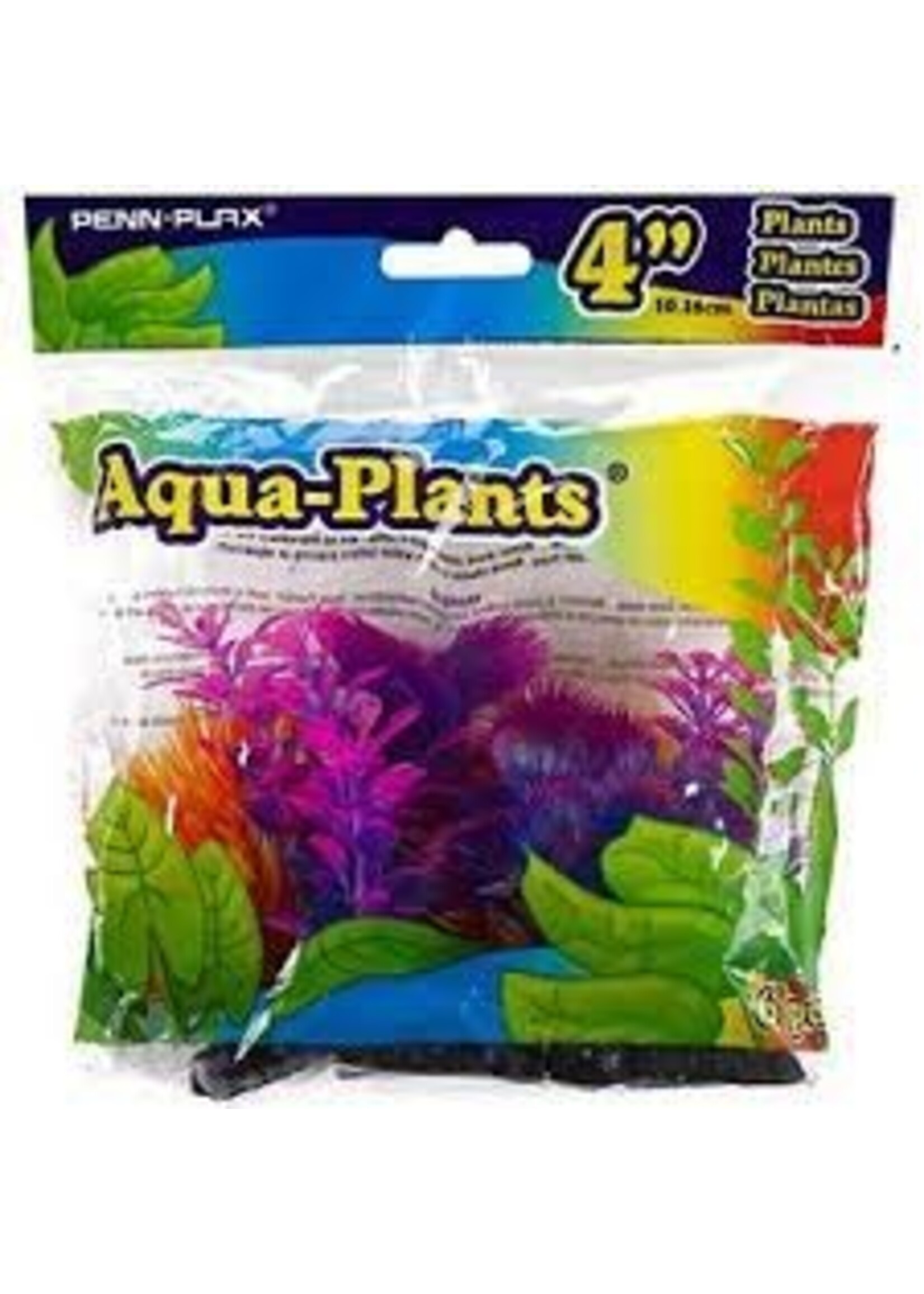 Penn Plax Penn Plax Aqua Plants 4in 6pack