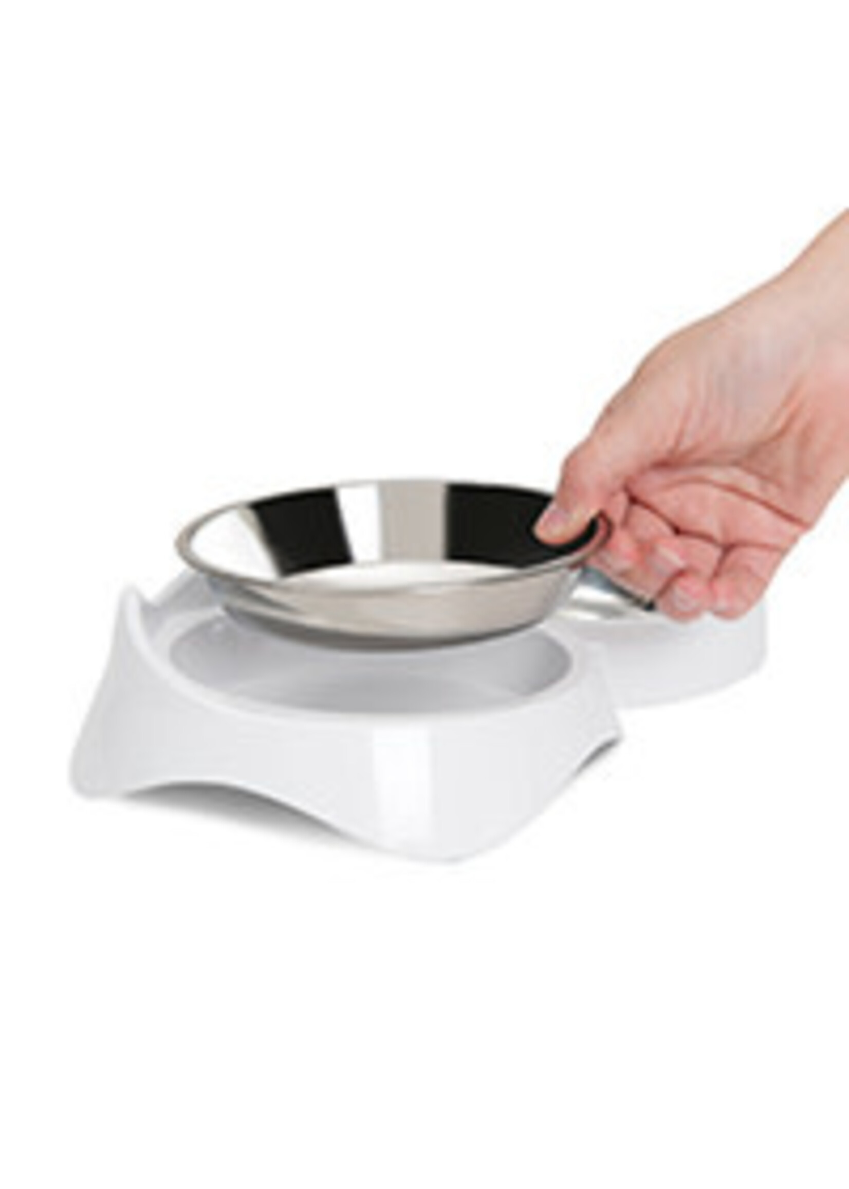 Catit Catit Pixi Double Dish White