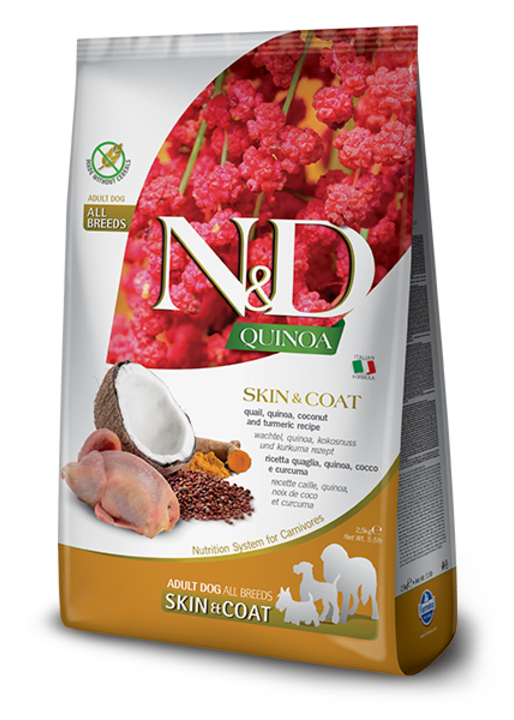 Farmina Farmina N&D Dog Quinoa Skin & Coat Quail
