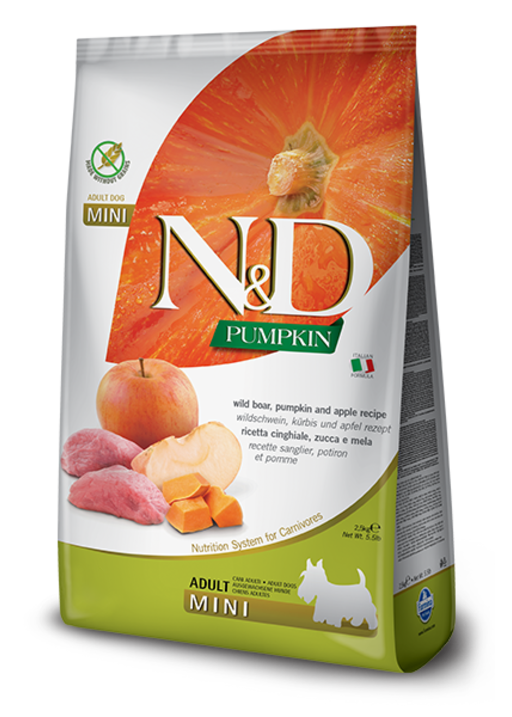 Farmina Farmina N&D Dog Pumpkin Boar & Apple Mini