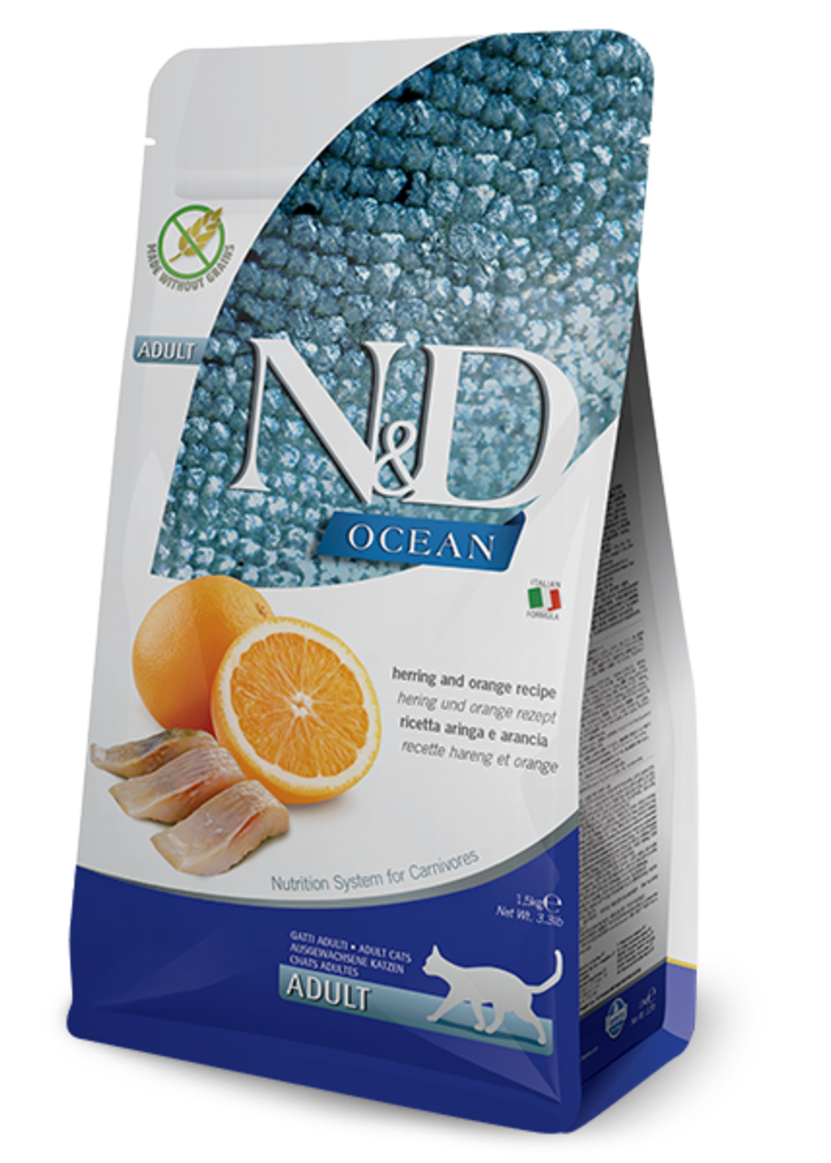Farmina Farmina N&D Cat Ocean Herring & Orange