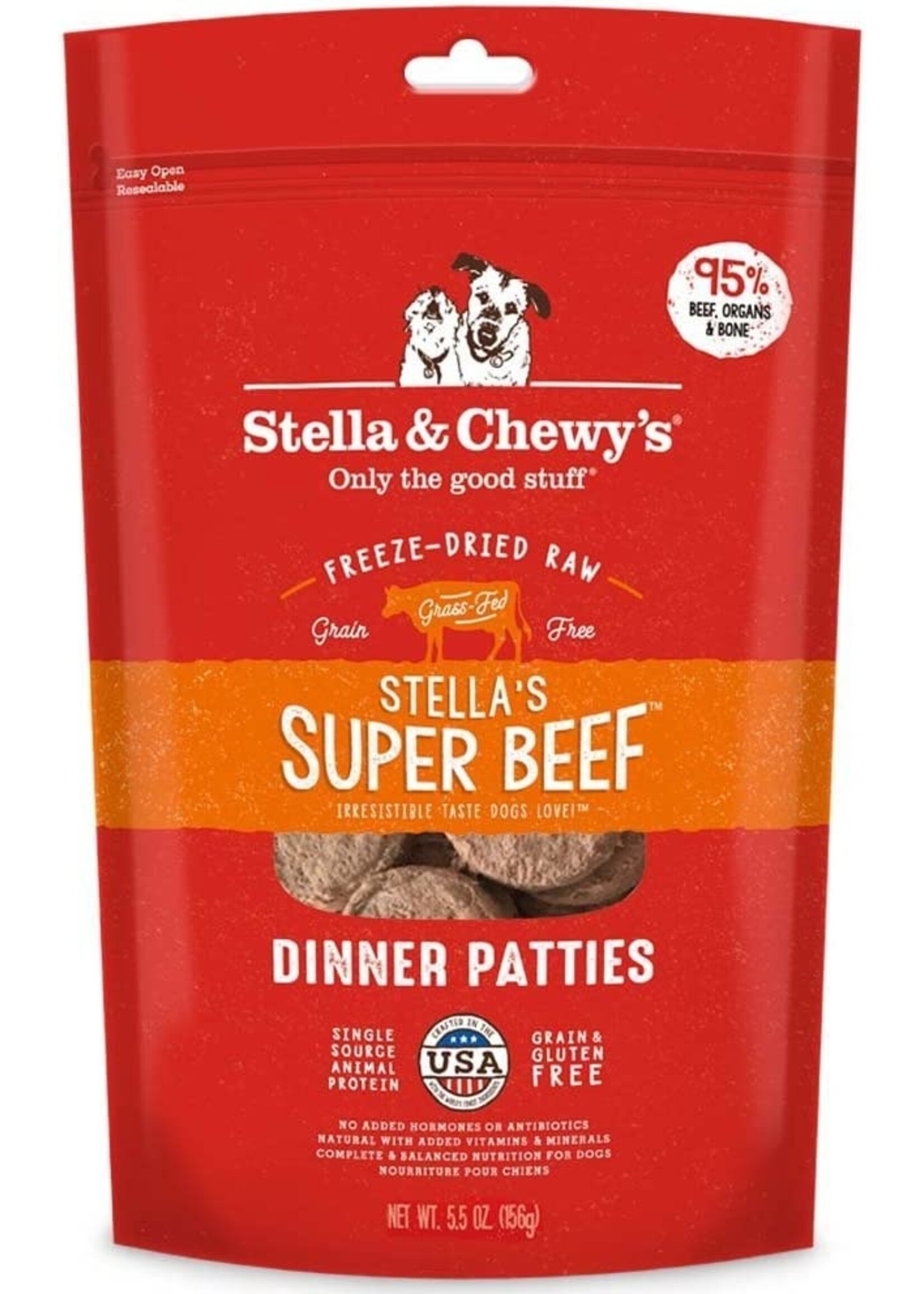Stella and Chewy's Stella's FD Dinner Patties Super Beef