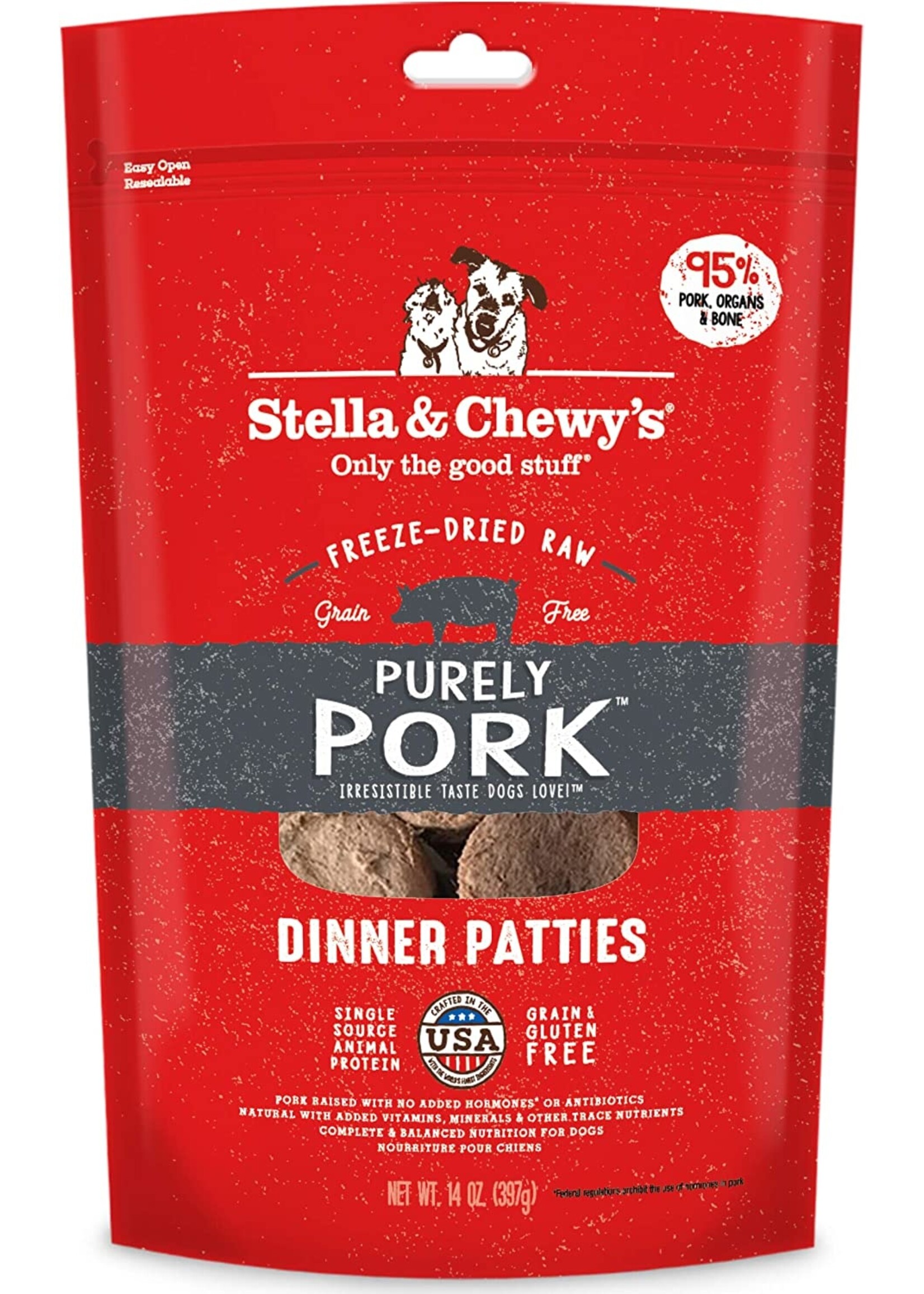 Stella and Chewy's Stella's FD Dinner Patties Purely Pork 14oz