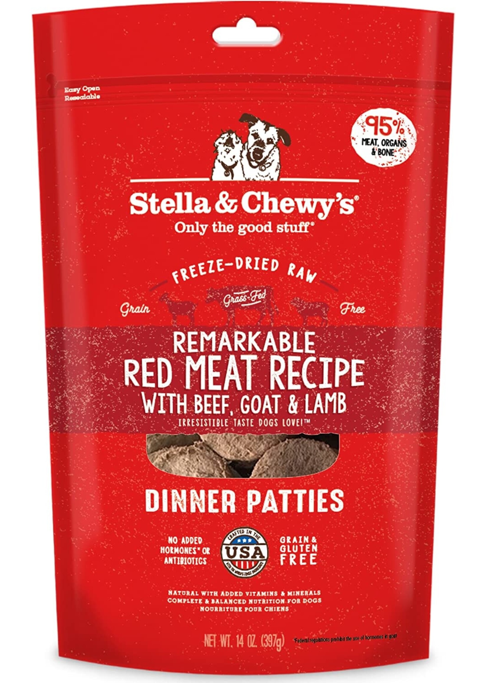 Stella and Chewy's Stella's FD Dinner Patties Remarkable Red Meat Recipe