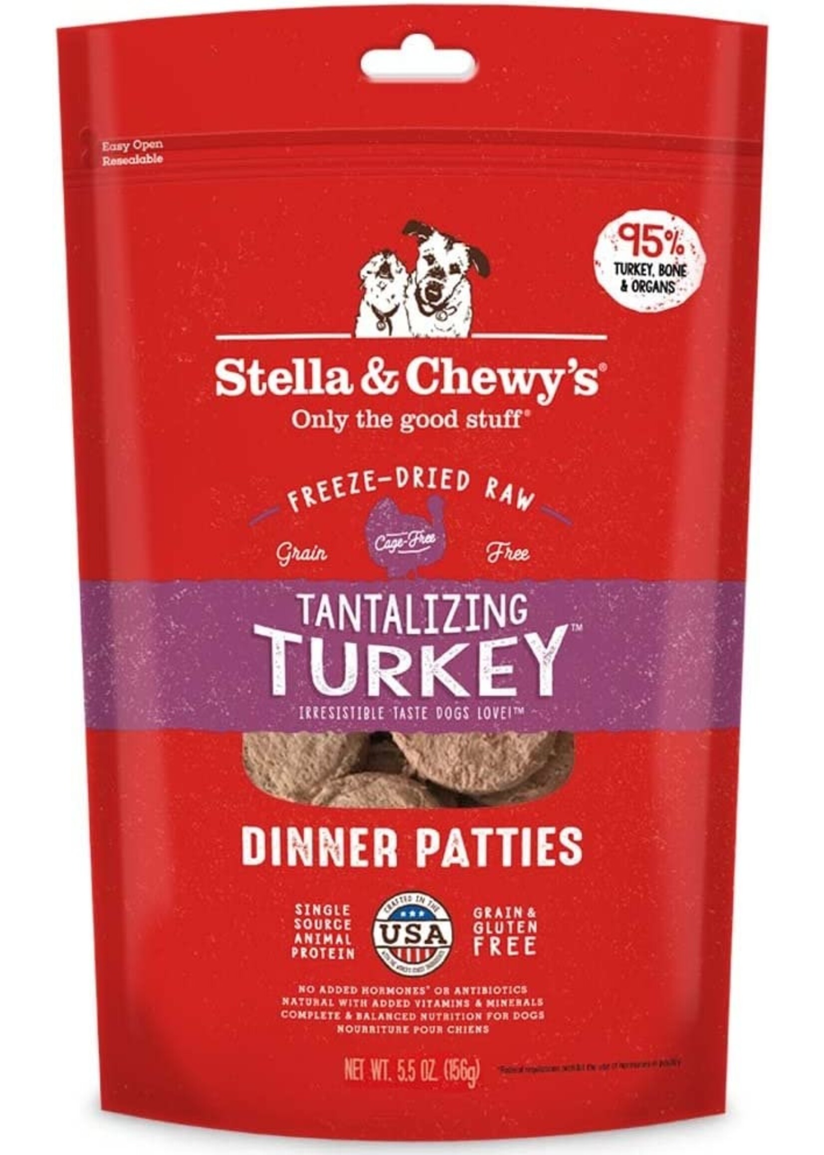 Stella and Chewy's Stella's FD Dinner Patties Tantalizing Turkey