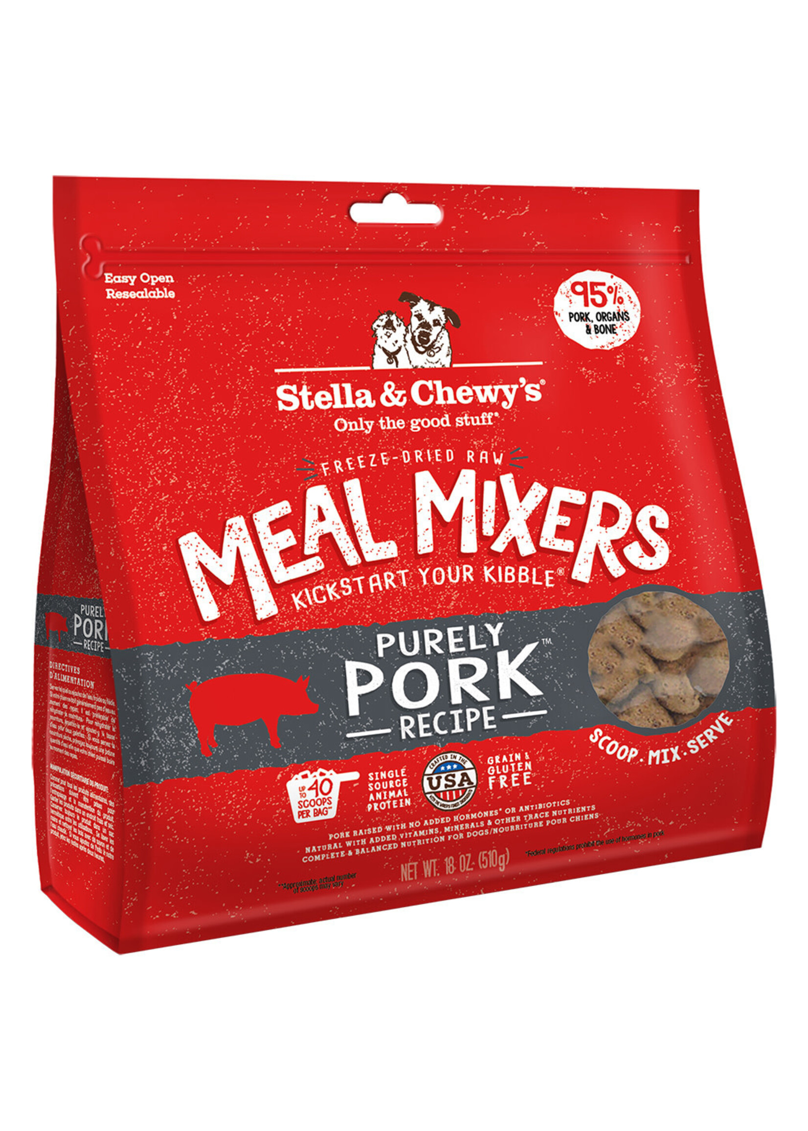 Stella and Chewy's Stella's FD Meal Mixers Purely Pork