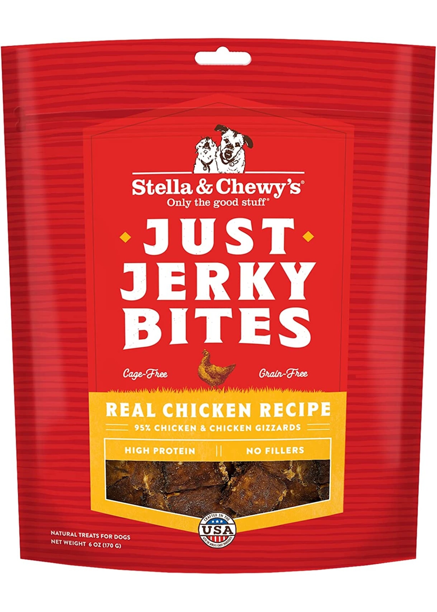 Stella and Chewy's Stella & Chewy's Just Jerky Bites Chicken 6oz