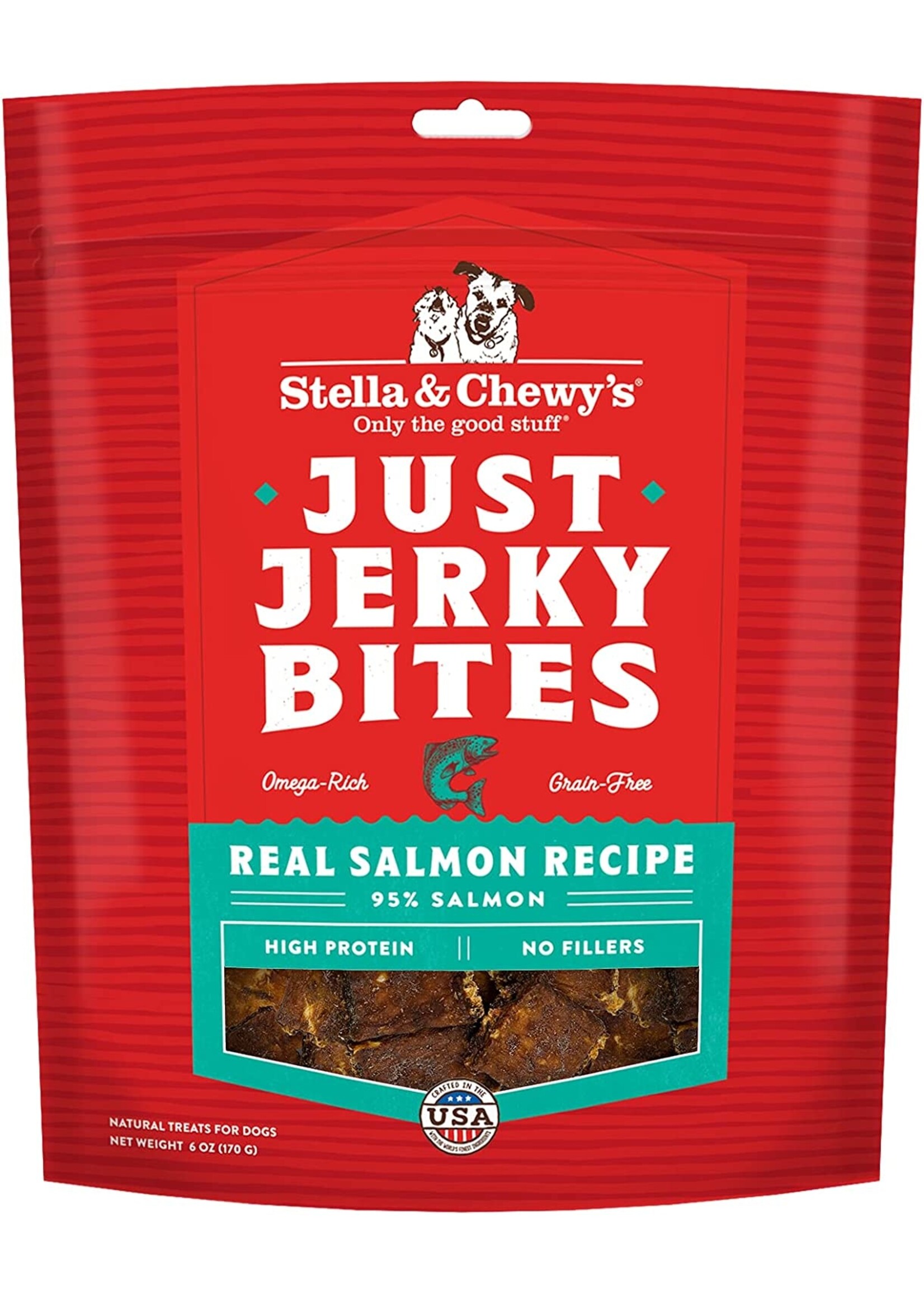 Stella and Chewy's Stella & Chewy's Just Jerky Bites Salmon 6oz