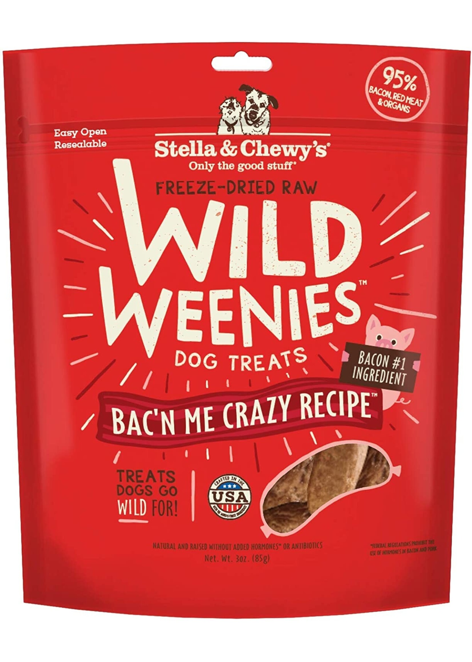 Stella and Chewy's Stella & Chewy's Wild Weenies Bac'n Me Crazy Recipe