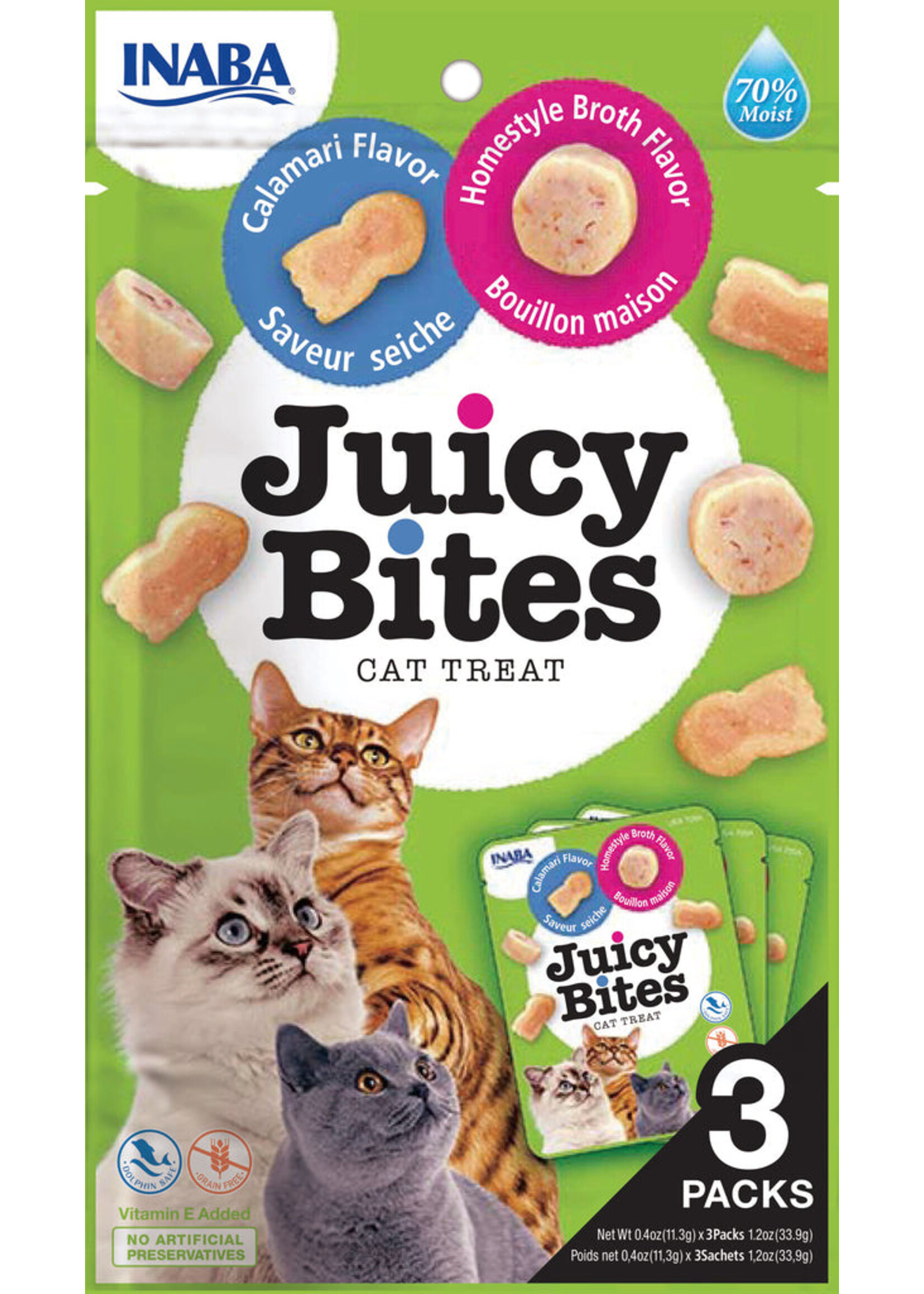 Inaba Inaba Juicy Bites Cat Treat 4oz