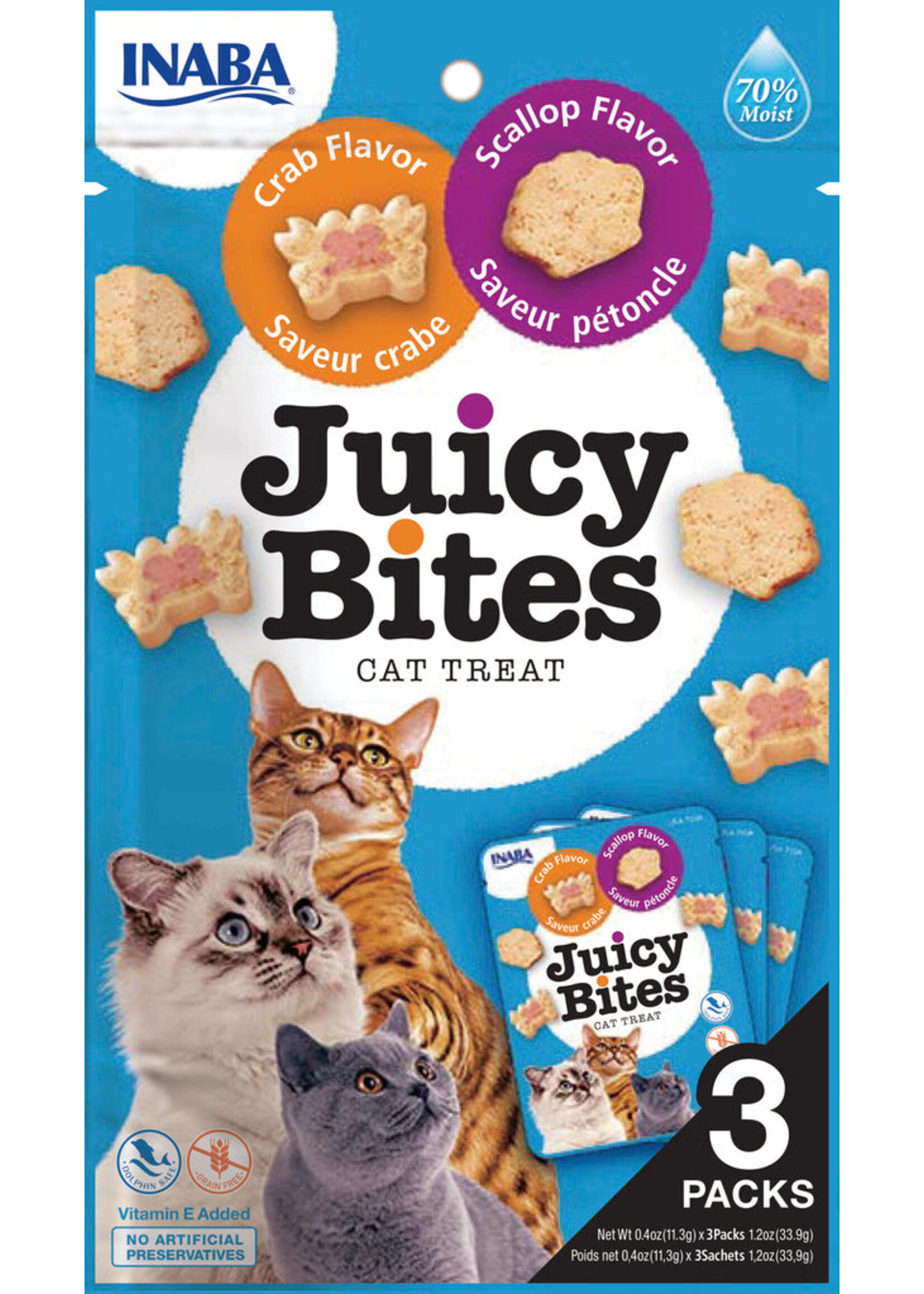 Inaba Inaba Juicy Bites Cat Treat 4oz