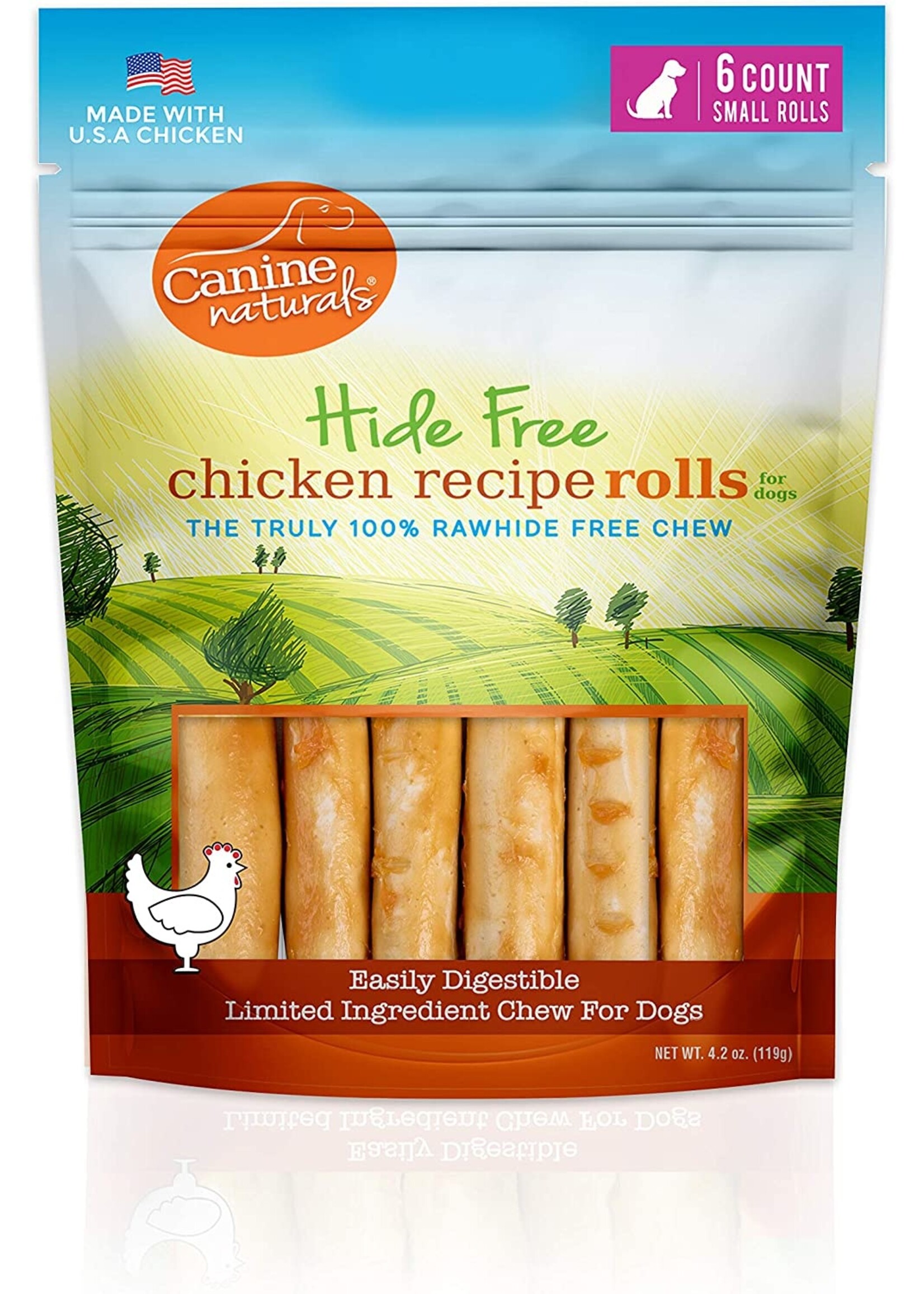 Canine Naturals Hide Free Canine Naturals Hide-Free Chicken Rolls