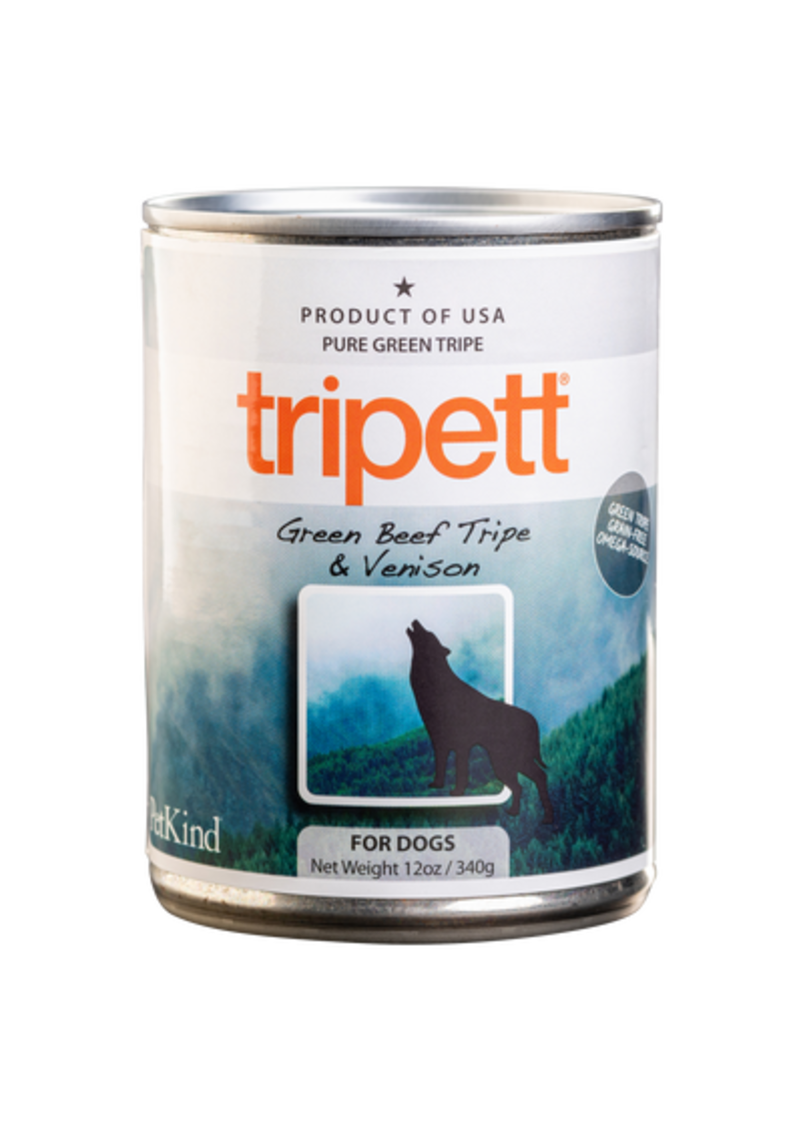 Tripett Tripett Dog Green Beef Tripe & Venison 340g