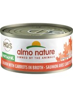 almo Nature Almo Nature Cat HQS Natural Salmon w/ Carrots in Broth 70gm