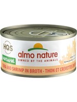almo Nature Almo Nature Cat HQS Natural Tuna & Shrimp in Broth 70gm