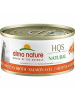 almo Nature Almo Nature Cat HQS Natural Salmon w/Carrots in Broth 70gm