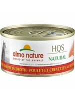 almo Nature almo nature Cat HQS Natural Chicken & Shrimp in Broth 70gm