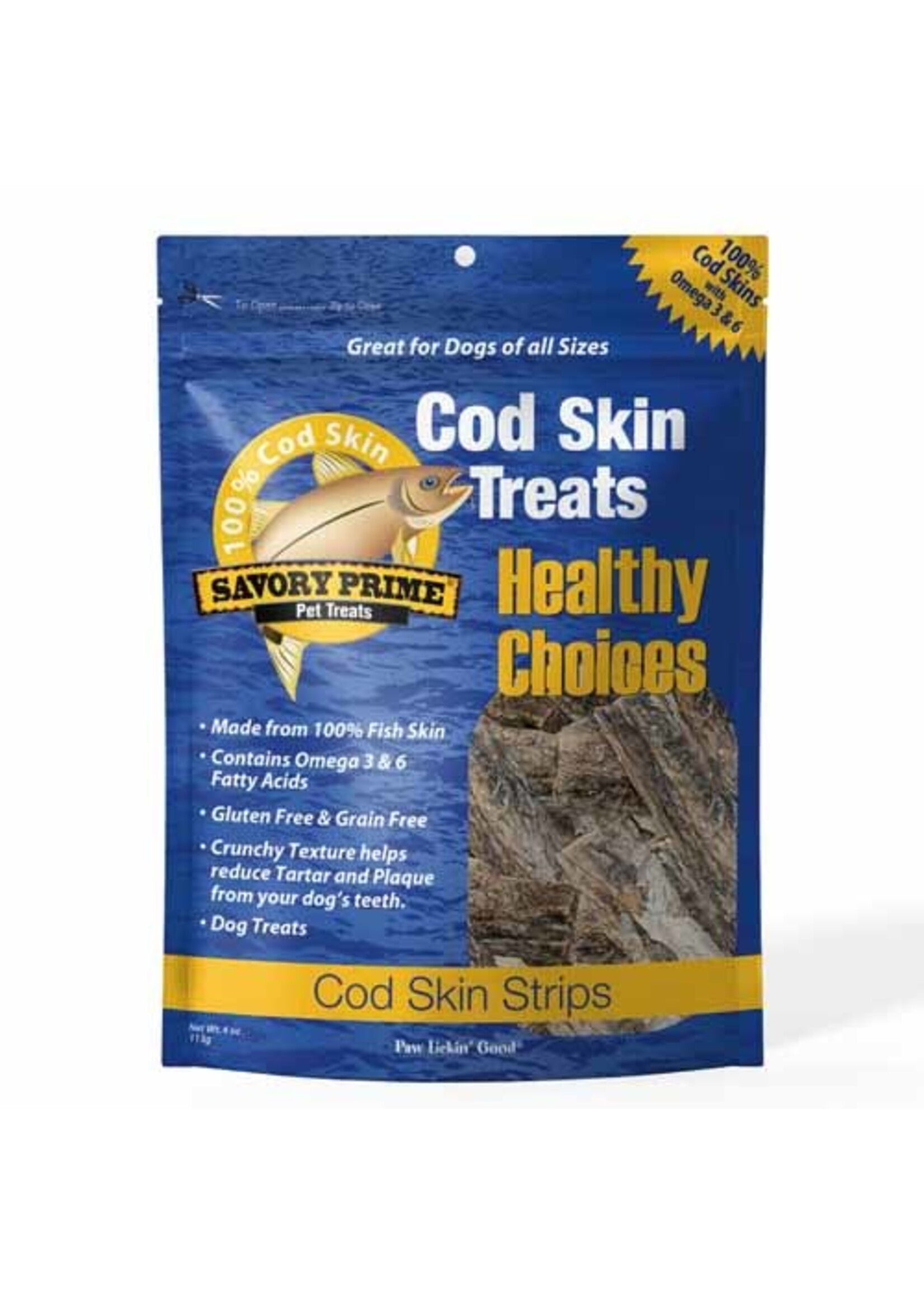 Savory Prime Savory Prime Cod Skin Fish Strips
