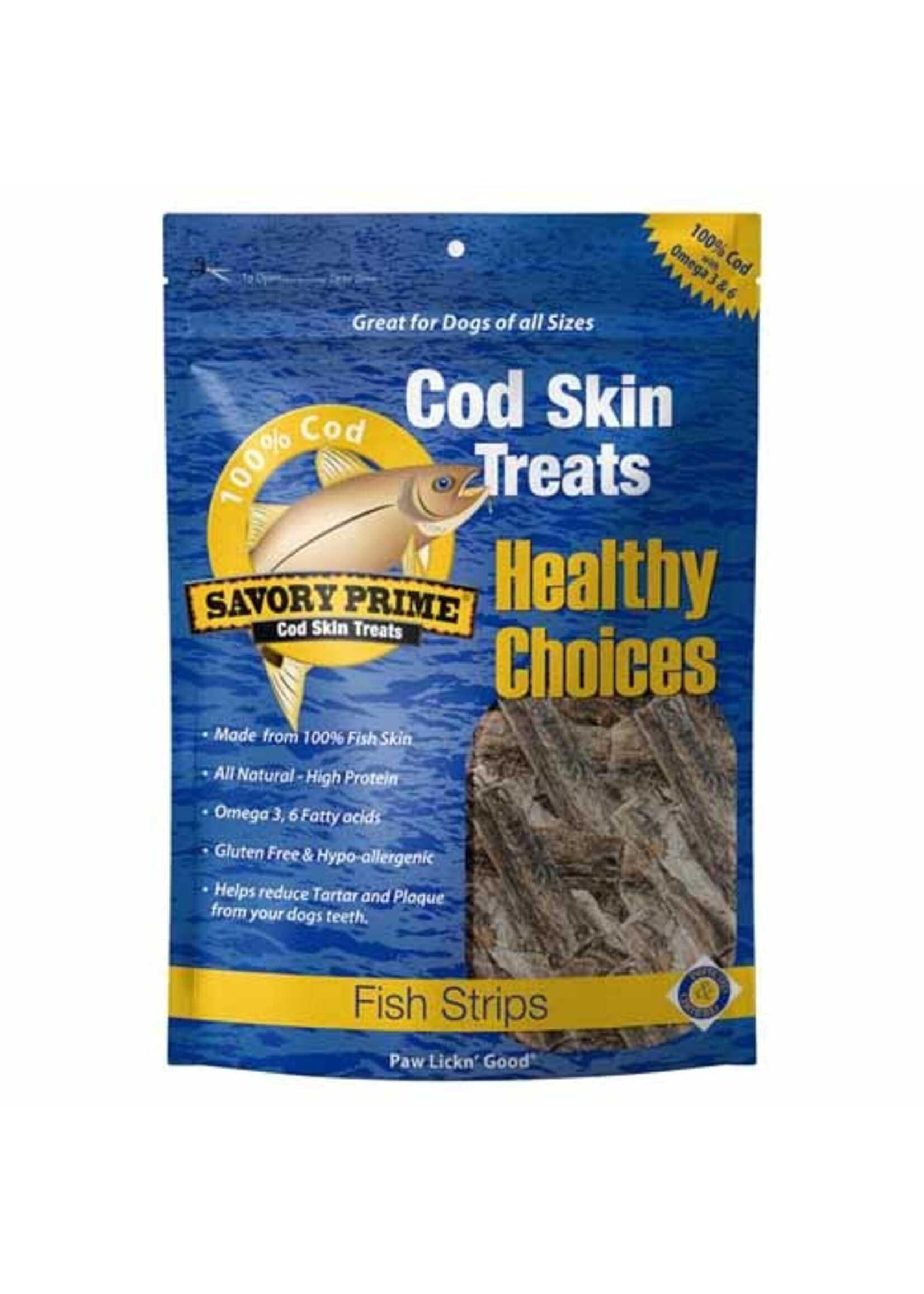 Savory Prime Savory Prime Cod Skin Fish Strips