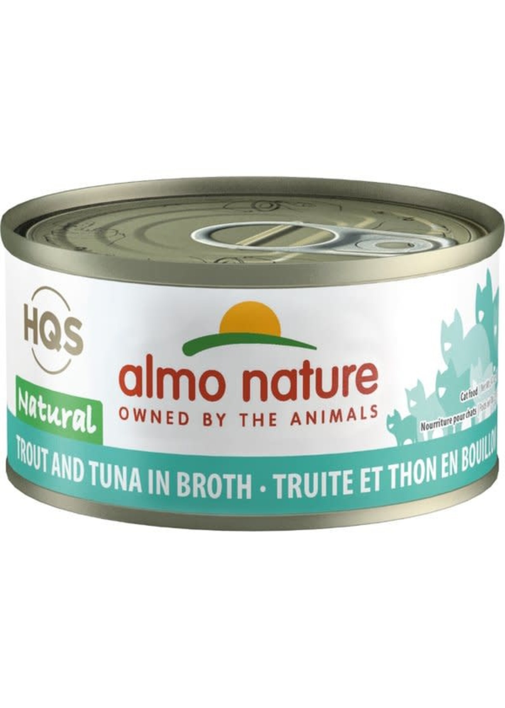 almo Nature Almo Nature Cat HQS Natural Trout & Tuna in Broth 70gm