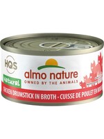 almo Nature Almo Nature Cat HQS Natural Chicken Drumstick in Broth 70gm