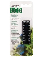 Marina Marina LCD Aquarium Thermometer-Centigrade-Fahrenheit- 19 to 31C (66 to 88F)
