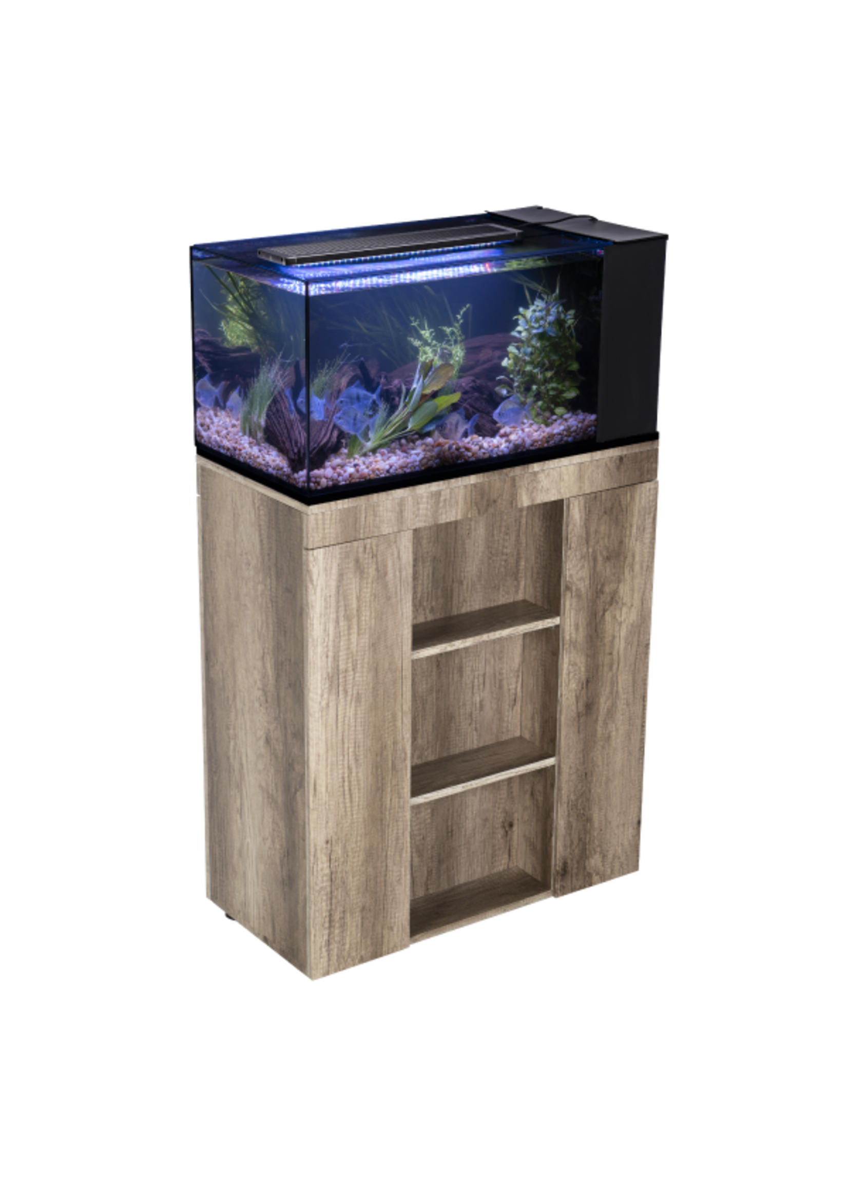 Marineland Marineland Integrated Cube Tank & Oak Stand 25gallon