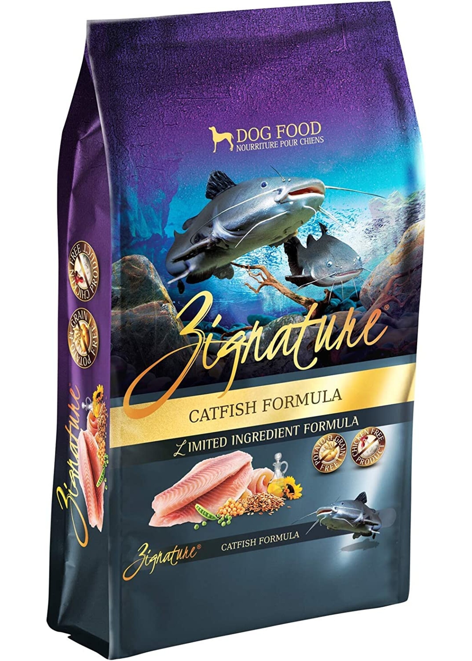 Zignature Zignature Dog LID GF Catfish