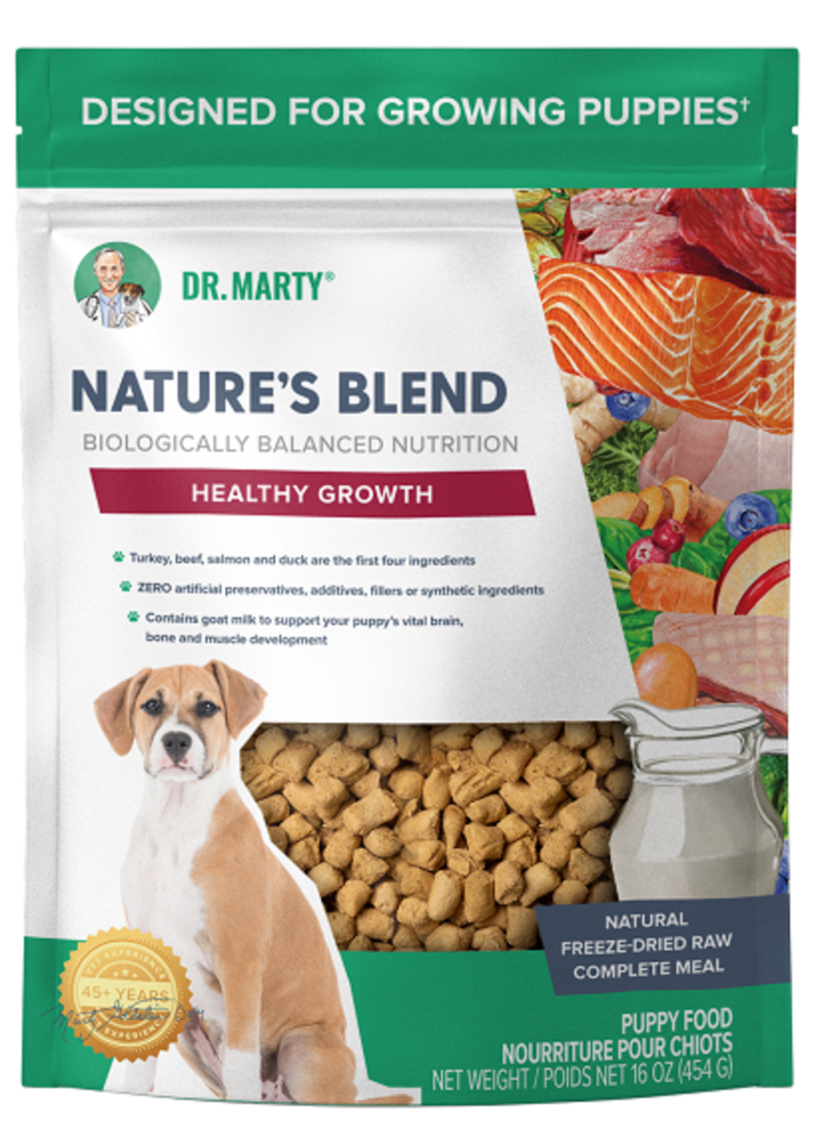 Dr. Marty Dr. Marty Freeze Dried Nature's Blend for Puppies 16oz