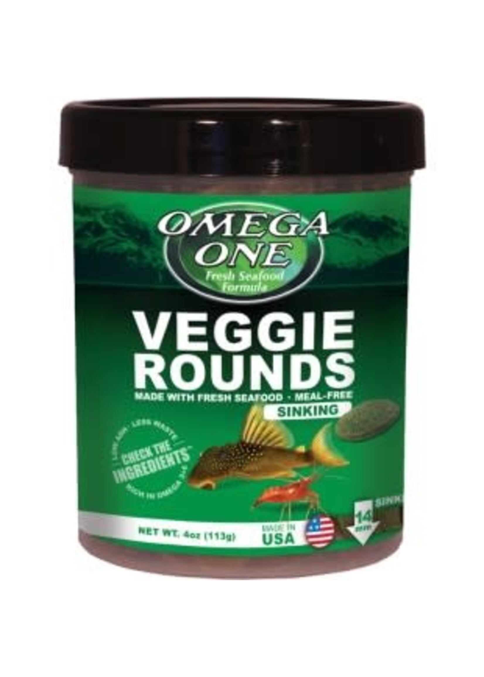 Omega One Omega One Veggie Rounds Sinking