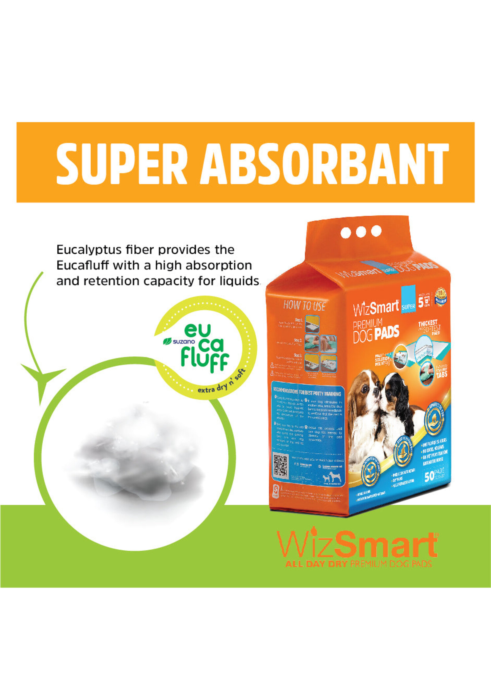 WizSmart WizSmart Training Pads Super 23.5"x22"