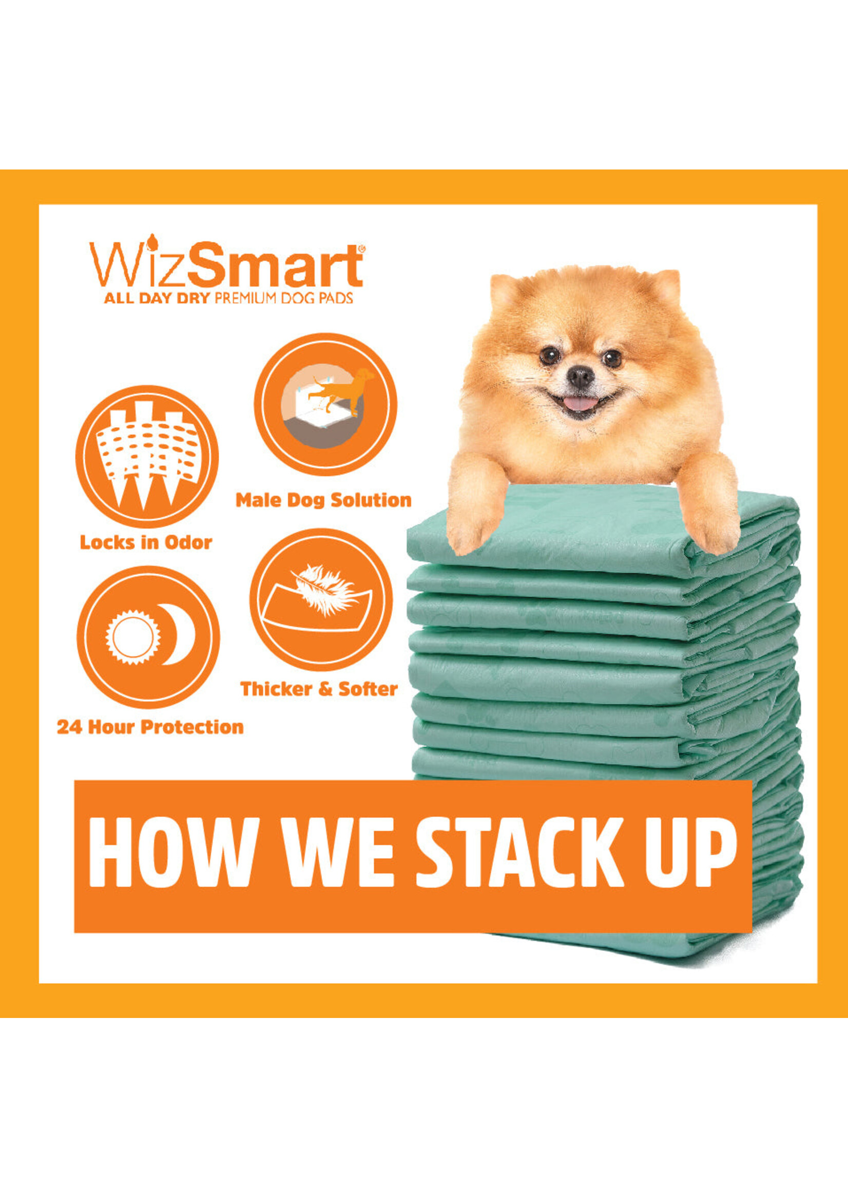 WizSmart WizSmart Training Pads Super 23.5"x22"
