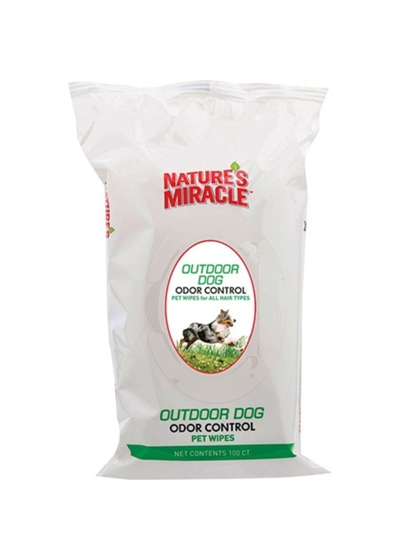 Nature's Miracle Nature's Miracle Outdoor Dog Wipes 100ct