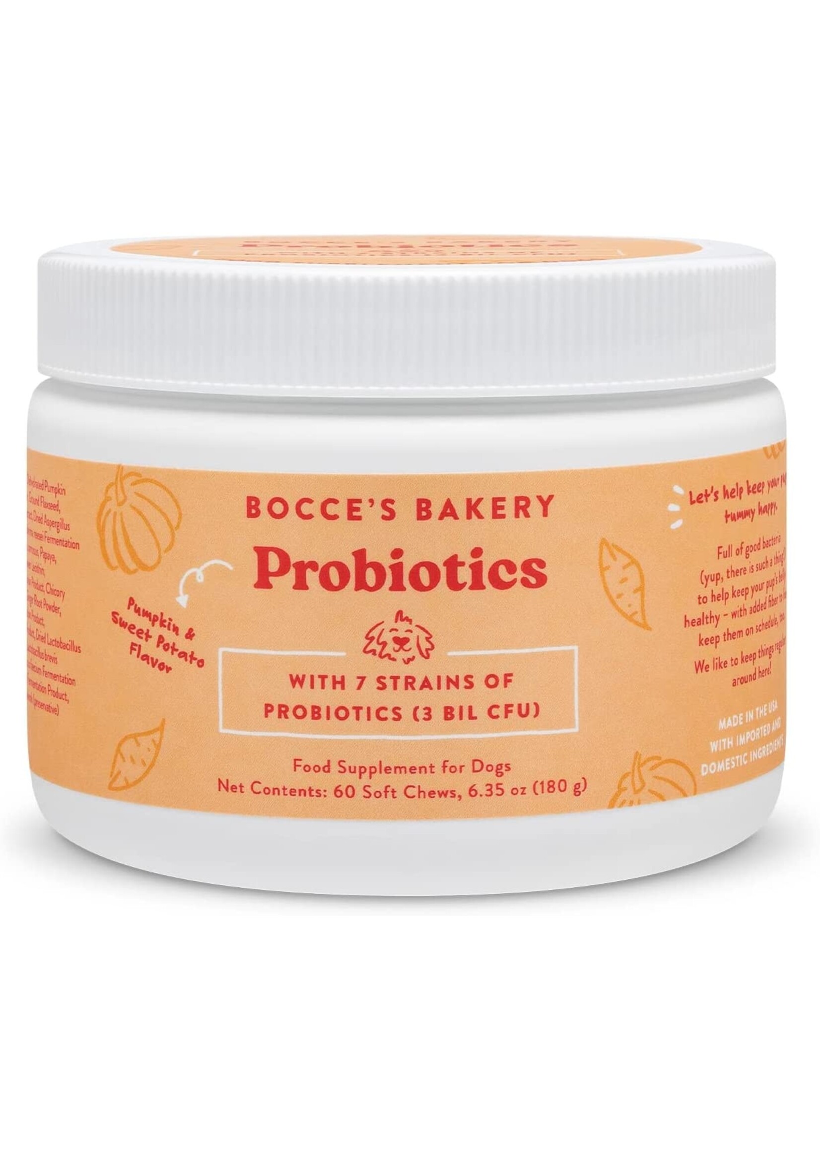 Bocce's Bakery Bocce's Bakery Probiotic Dog Supplement 6.35oz