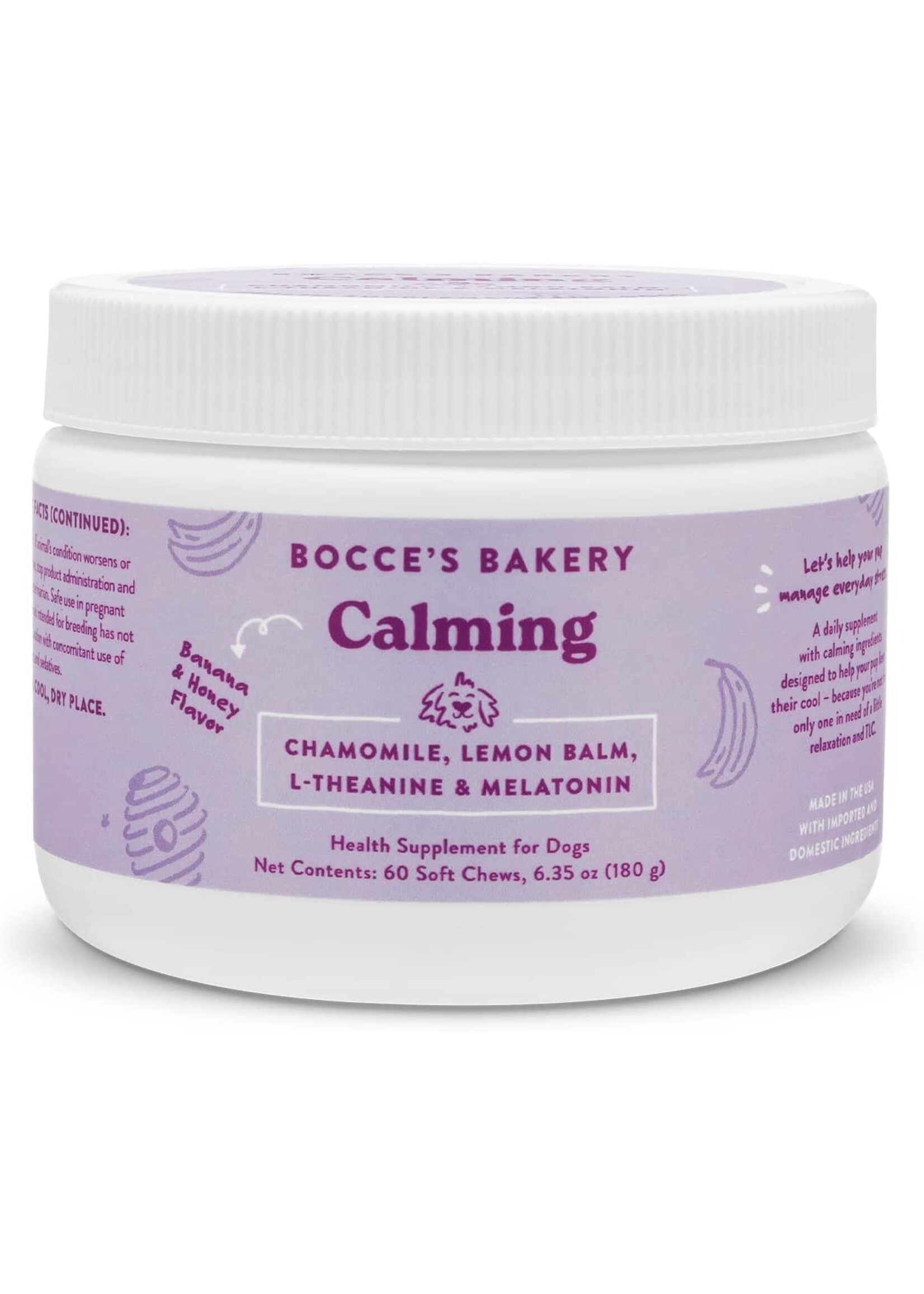 Bocce's Bakery Bocce's Bakery Calming Dog Supplement 6.35oz