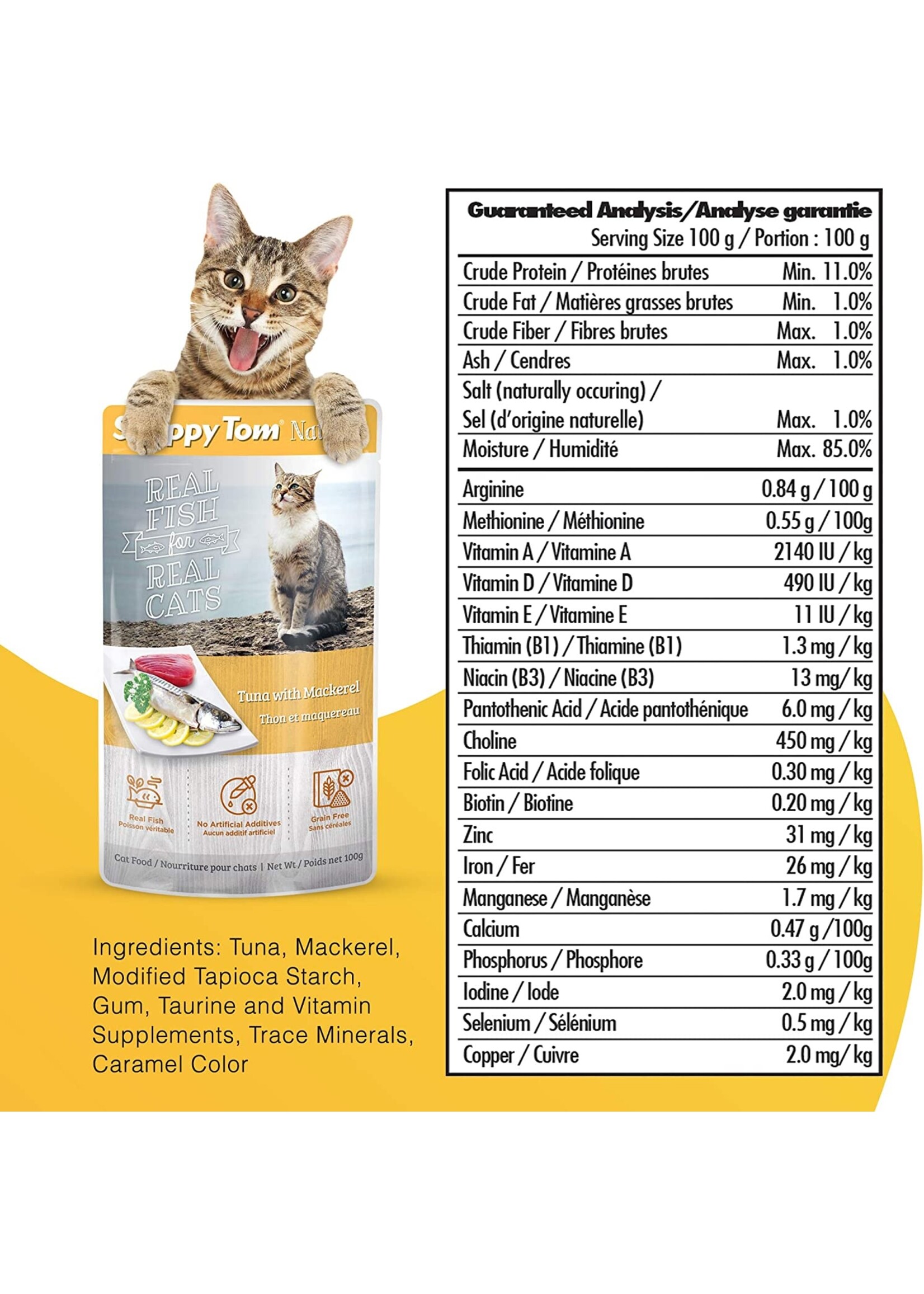 Snappy Tom Snappy Tom Pouches 100gm