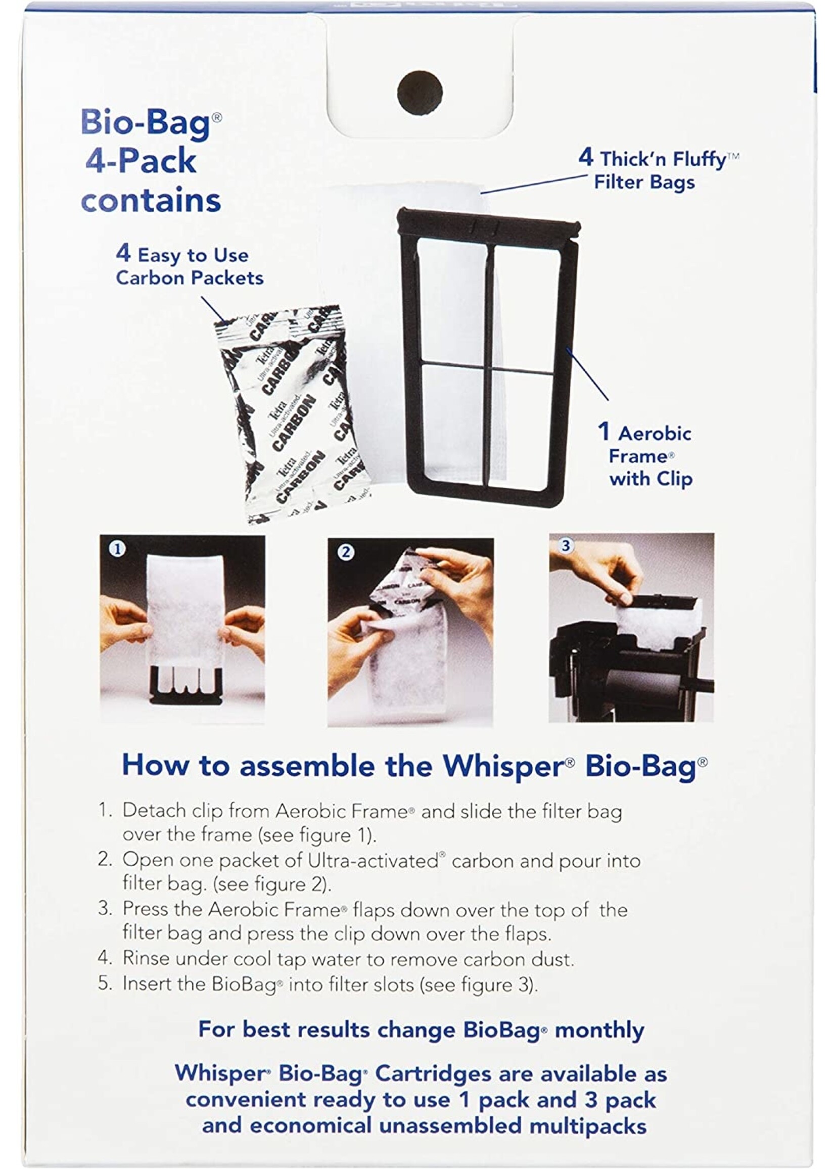 Tetra Tetra Whisper Bio Bag Cartridge XL 4pk