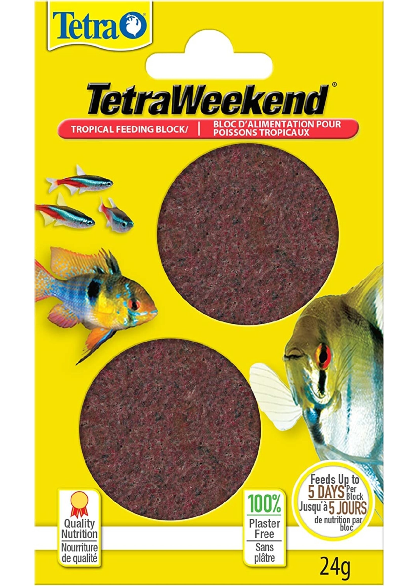 Tetra Tetra Gel Weekend Tropical Feeder 2pack