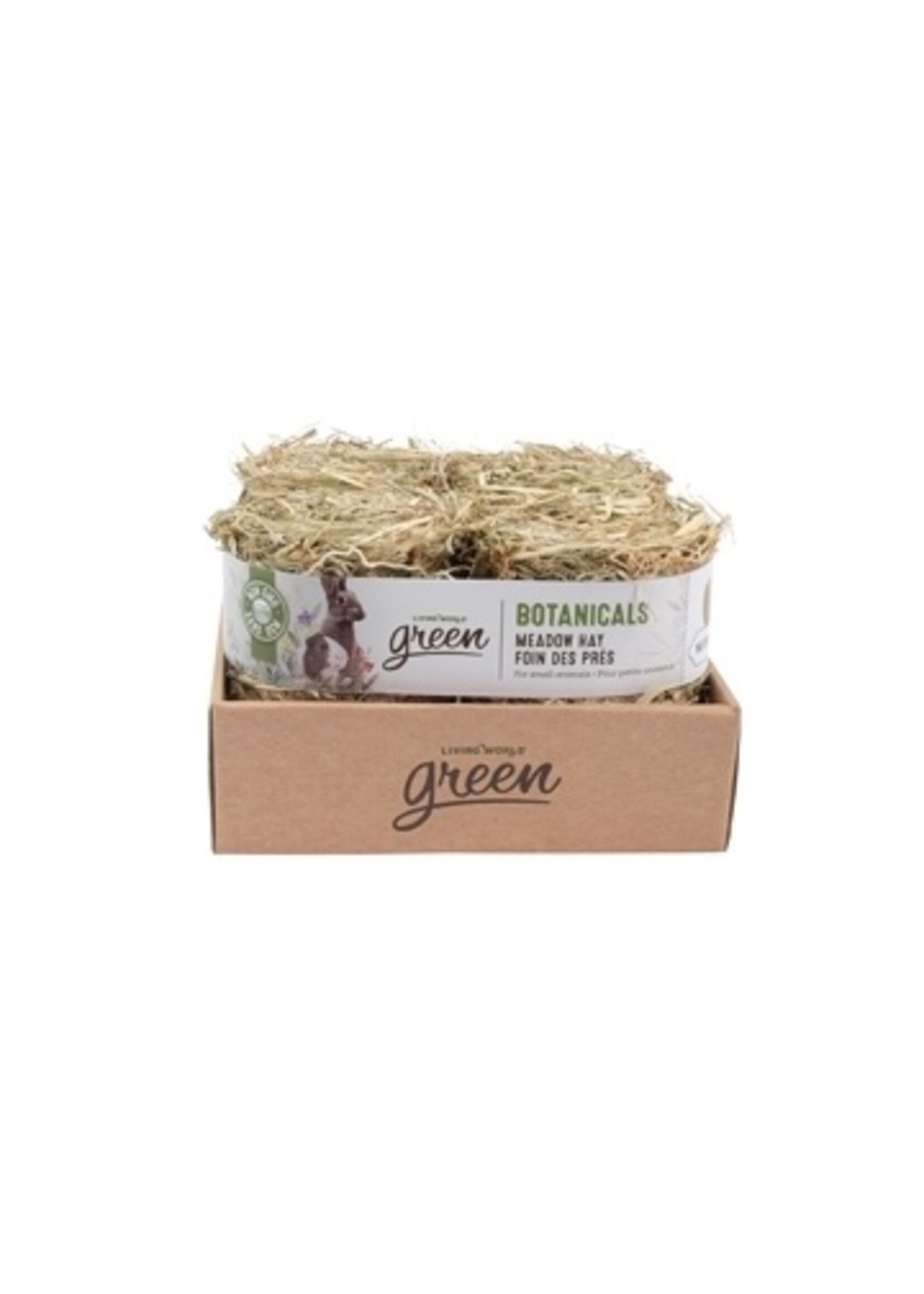 Living World Living World Green Botanicals Meadow Hay Bales 4pack