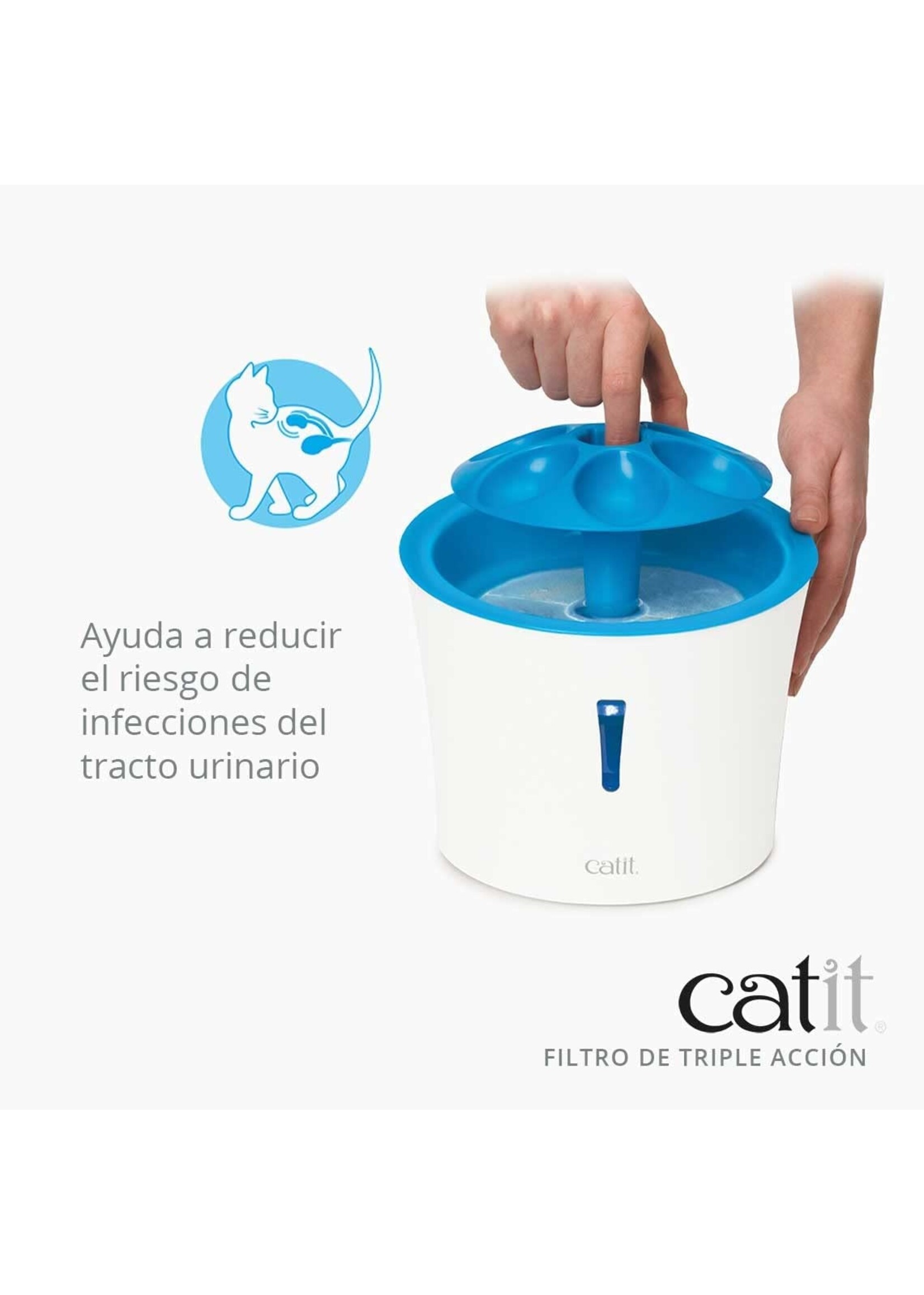 Catit Catit Triple Action Fountain Filter 2pack