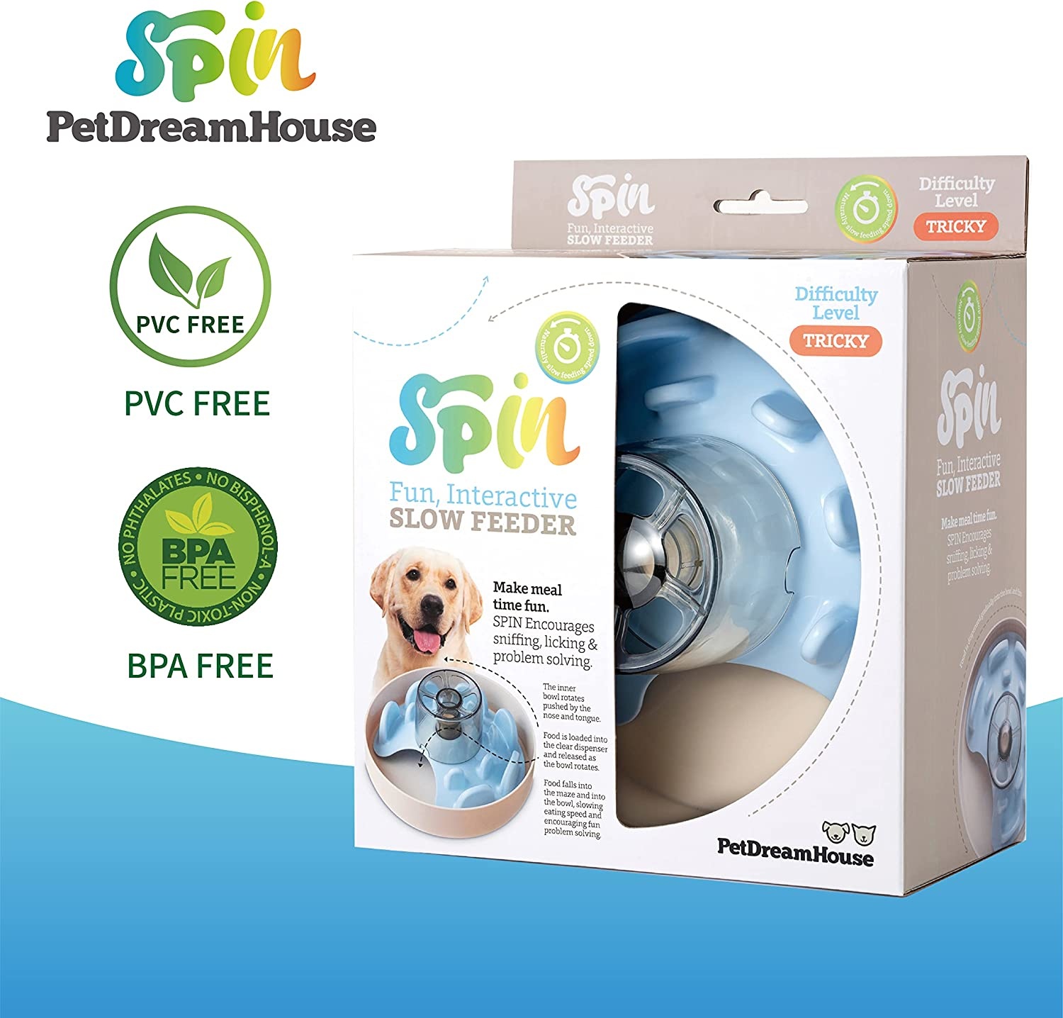 Pet Dream House Spin Interactive Feeder UFO Maze The Lloydminster Pet