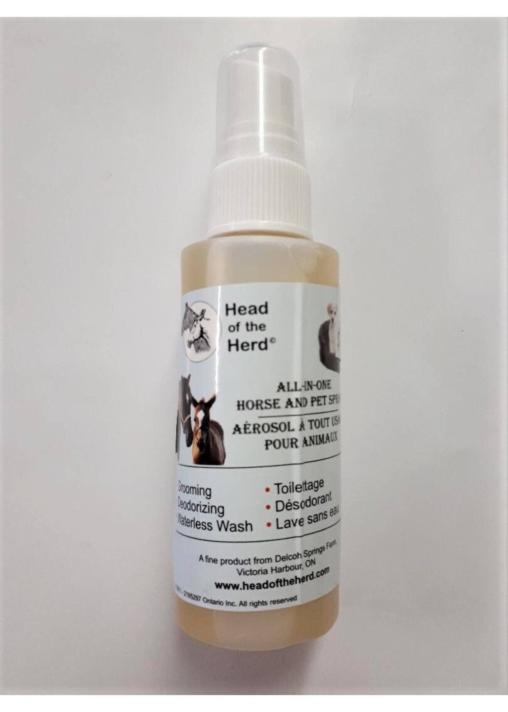 Head of the Herd All-in-One Horse & Pet Spray 60ml